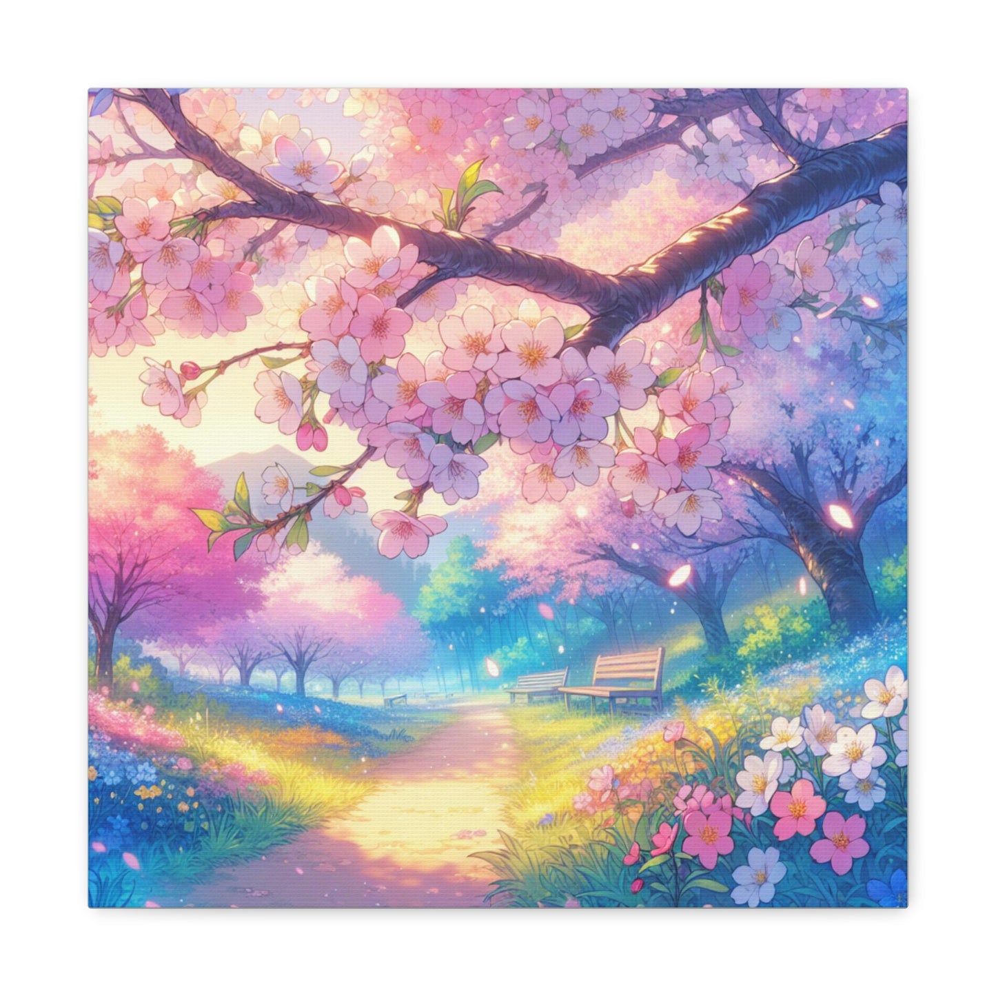 Cherry Blossom Canvas Wall Art