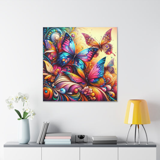 Butterflies Canvas Wall Art