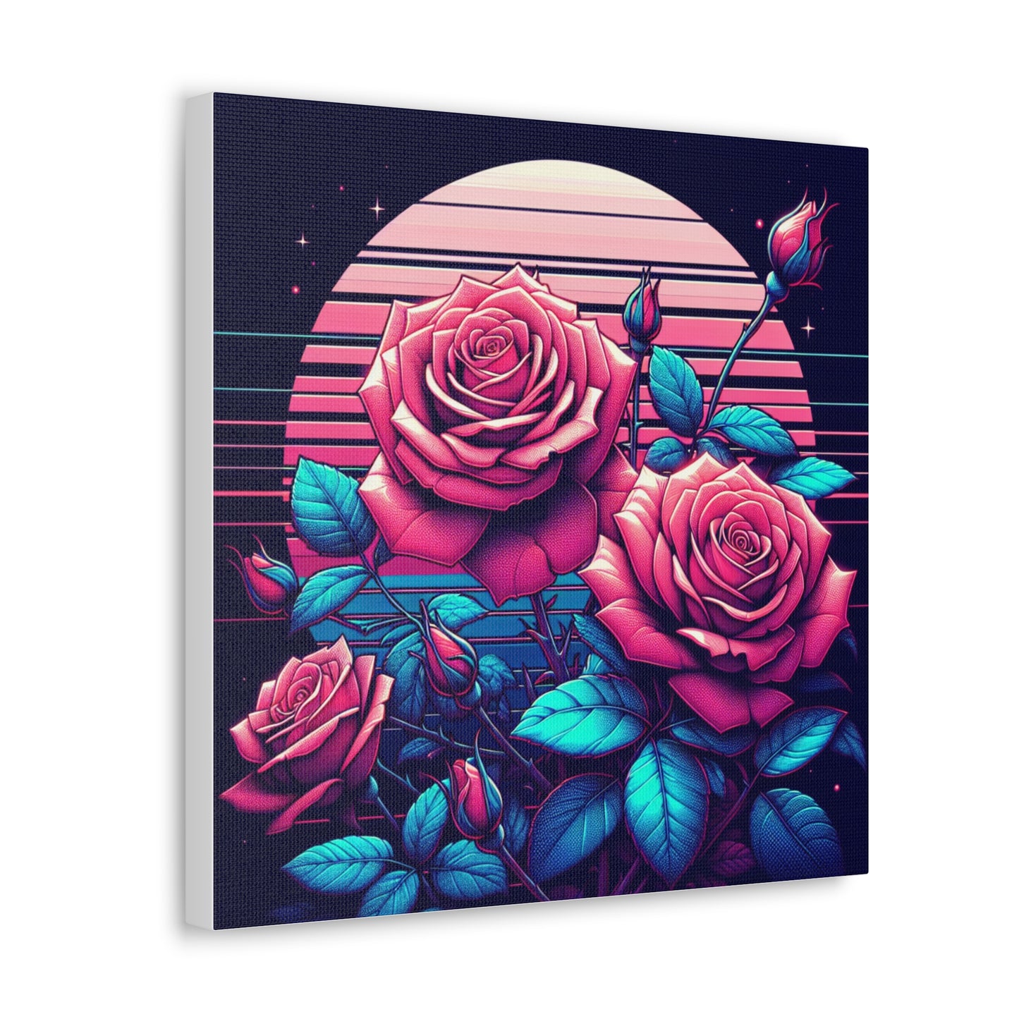 Roses Canvas Wall Art