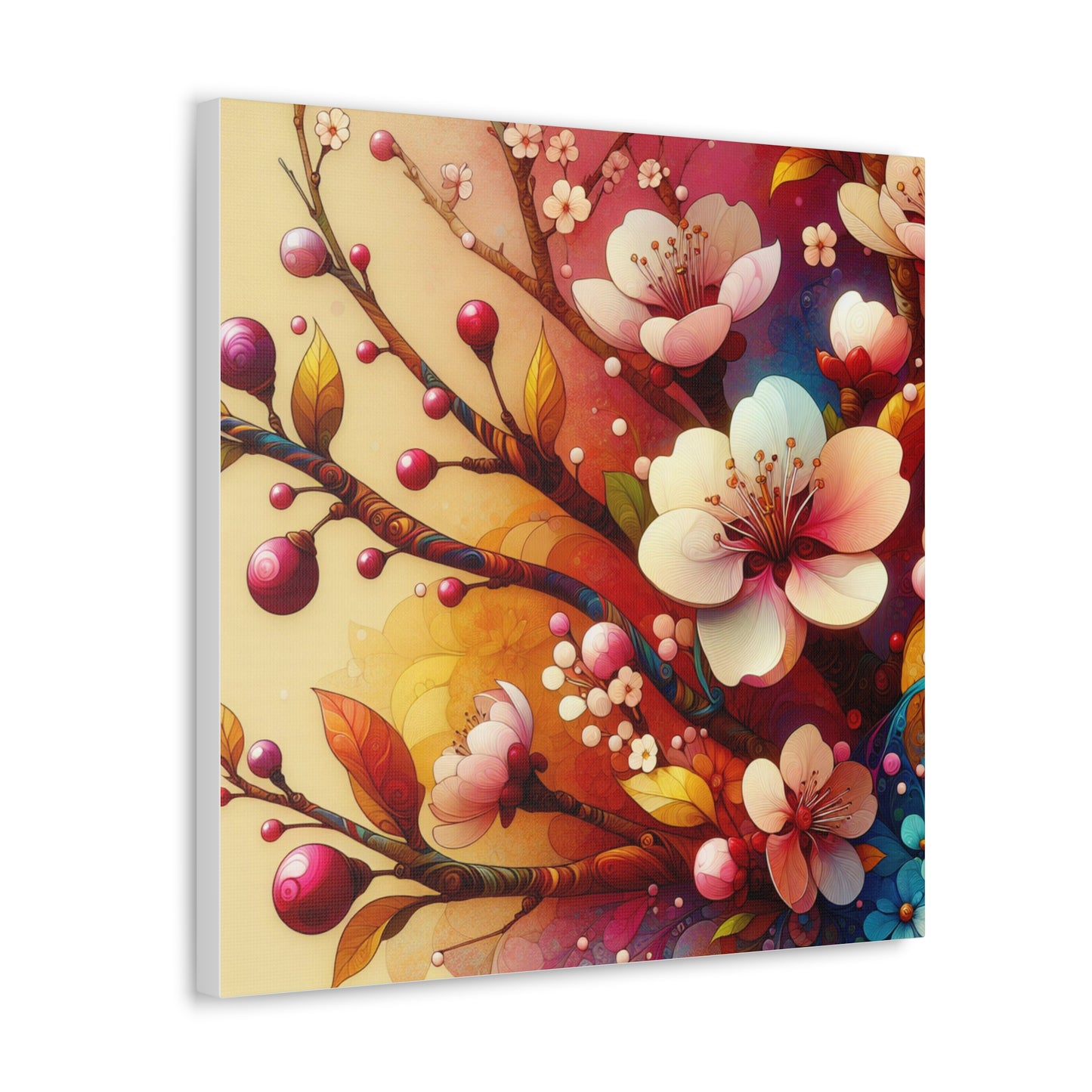 Cherry Blossom Canvas Wall Art