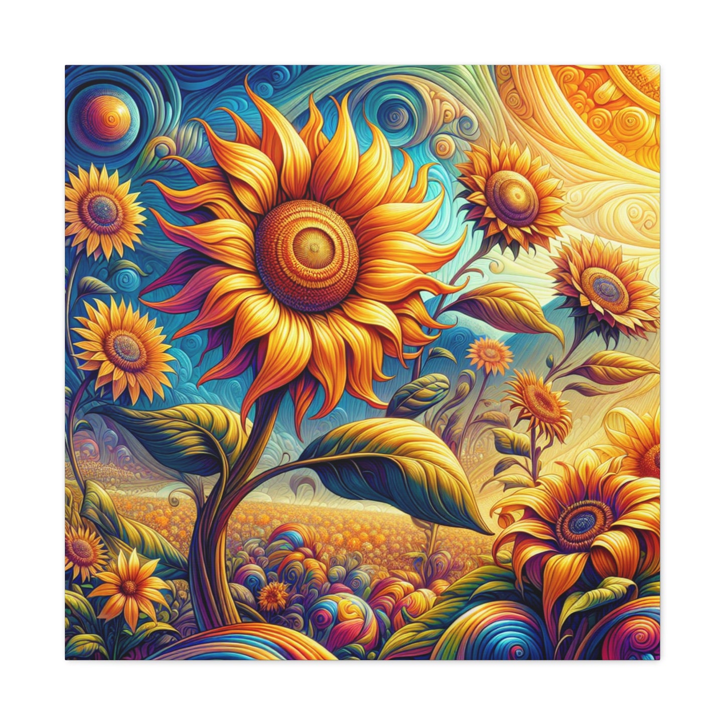 Sunflowers Canvas Wall Art