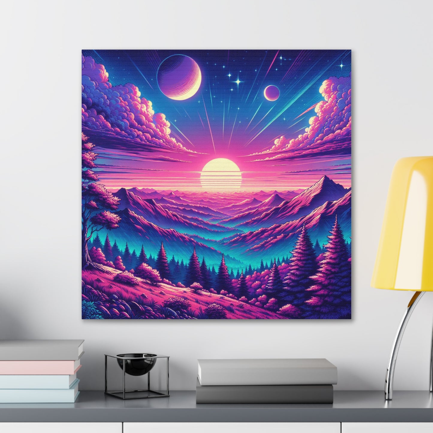 Majestic Sky Canvas Wall Art