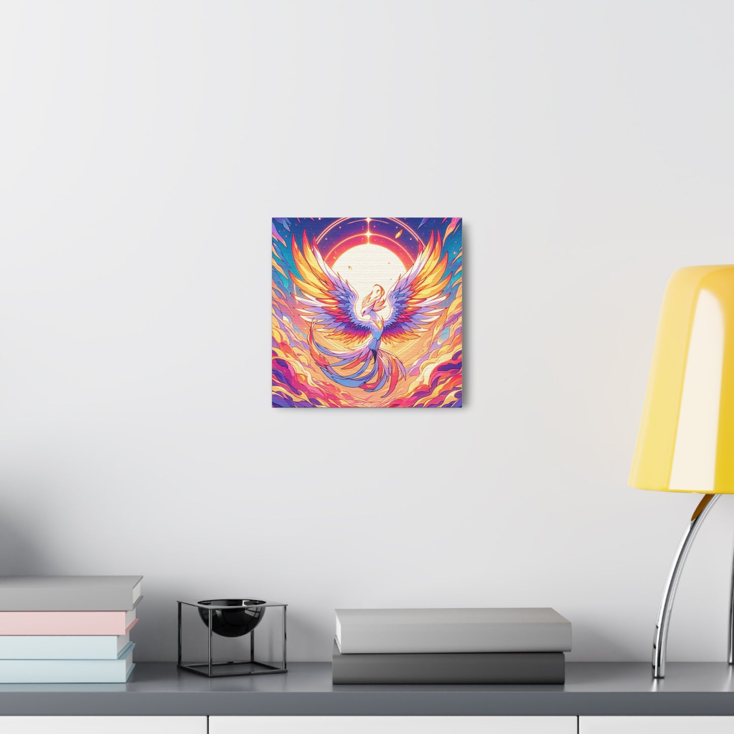 Phoenix Rising Canvas Wall Art