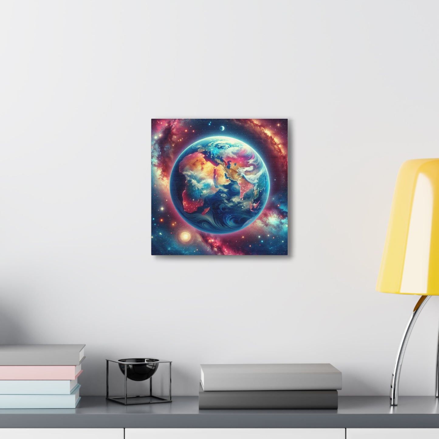 Planet Earth Canvas Wall Art