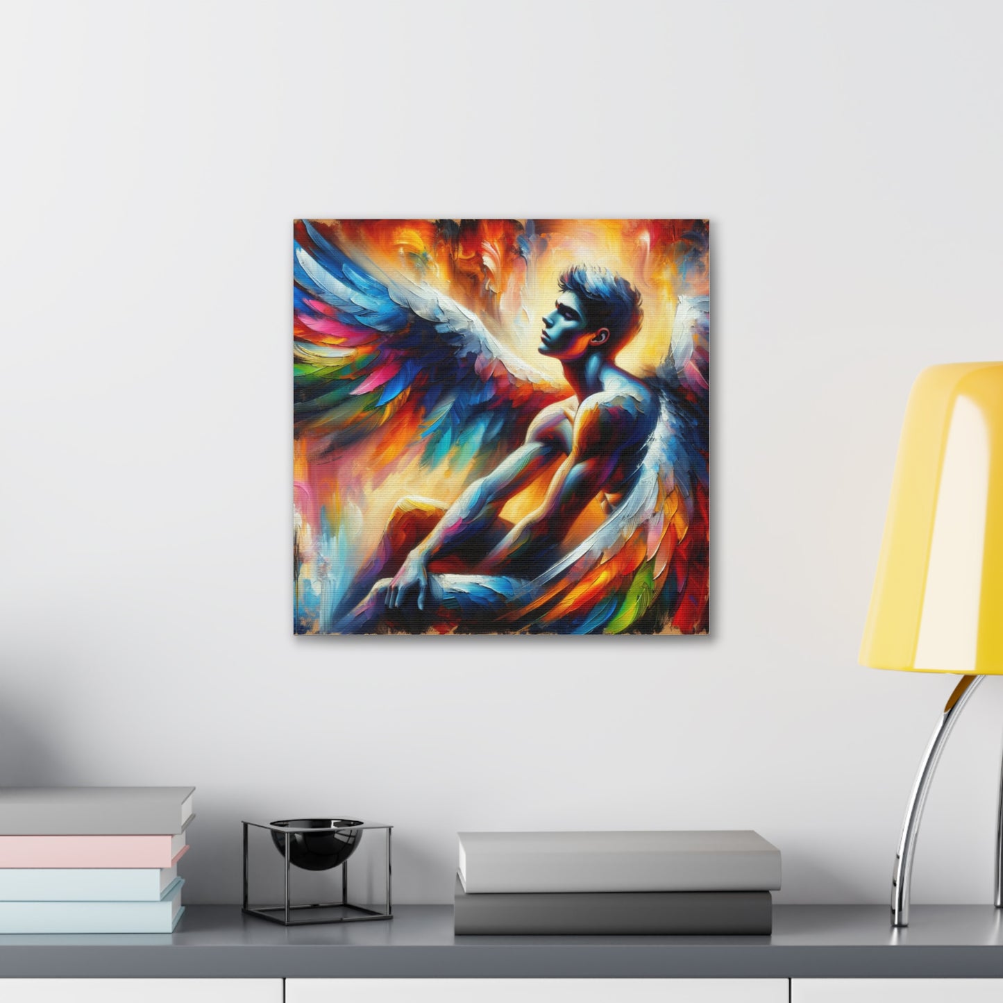 Fallen Angel Canvas Wall Art