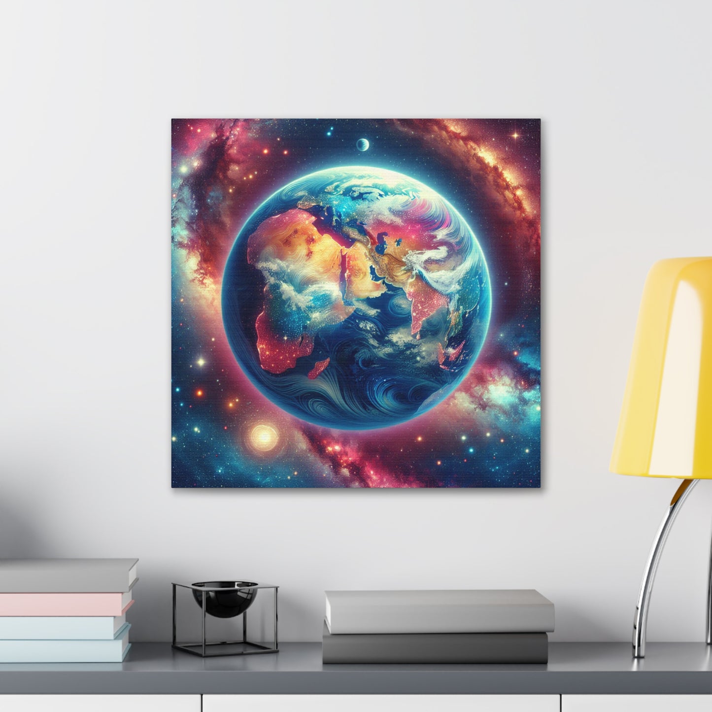 Planet Earth Canvas Wall Art