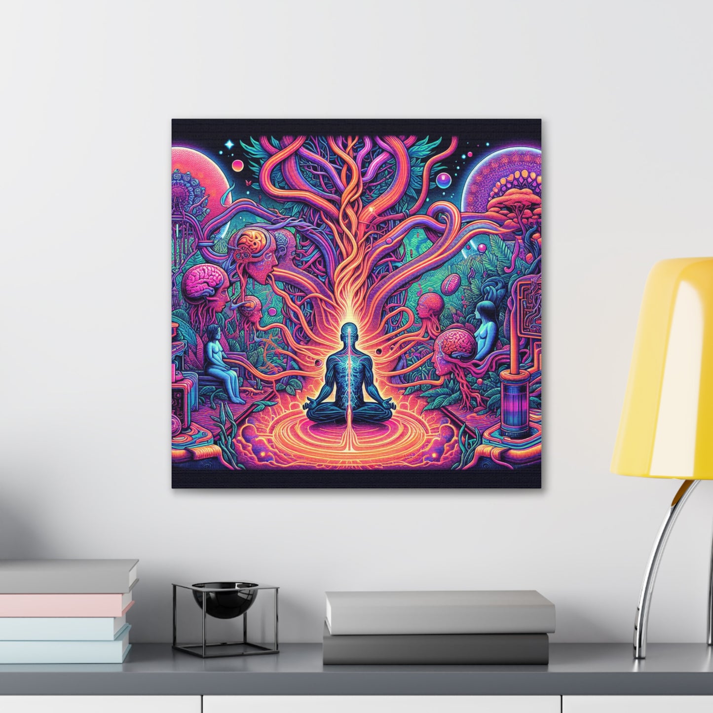 Fifth Dimension Ascension Canvas Wall Art