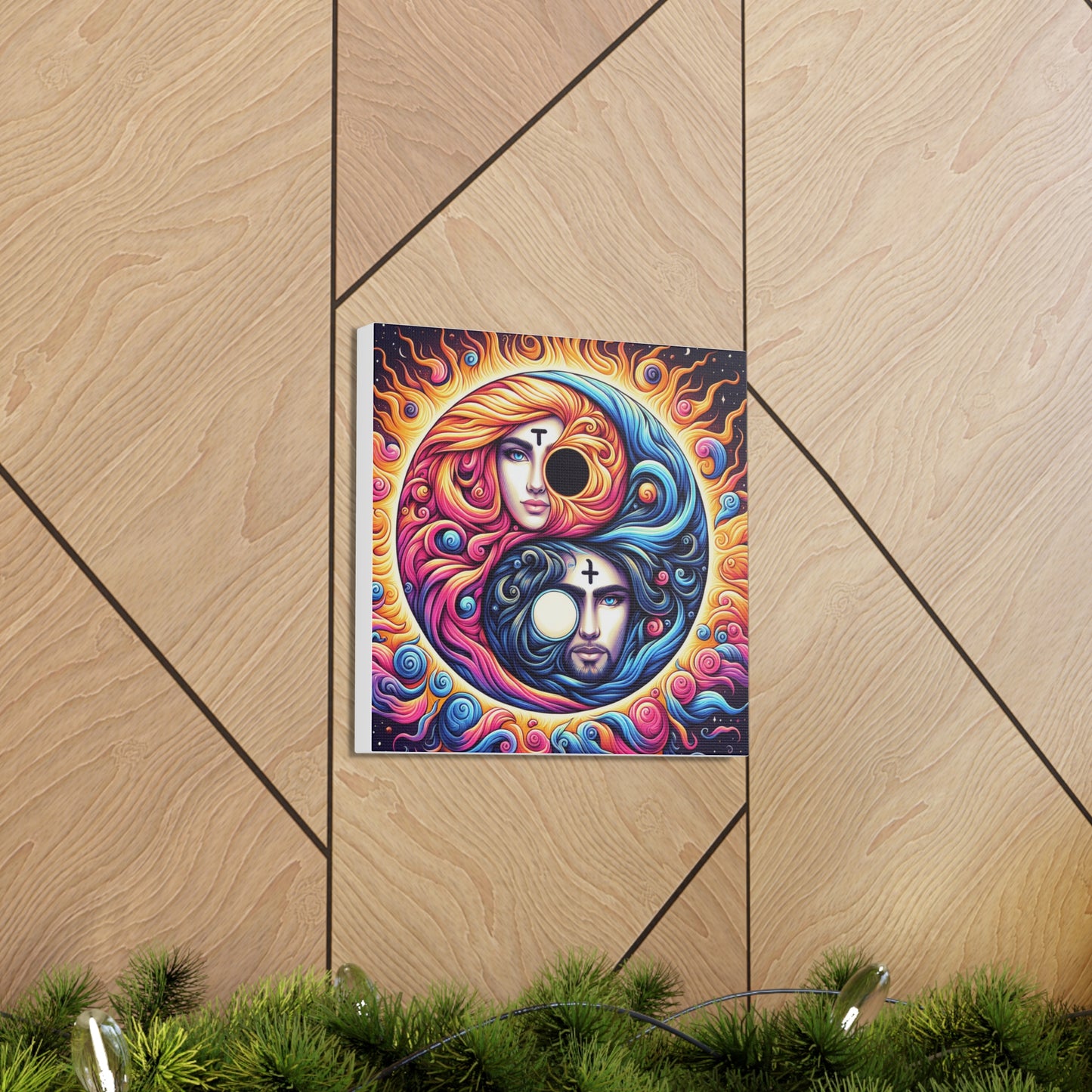 Yin Yang Canvas Wall Art