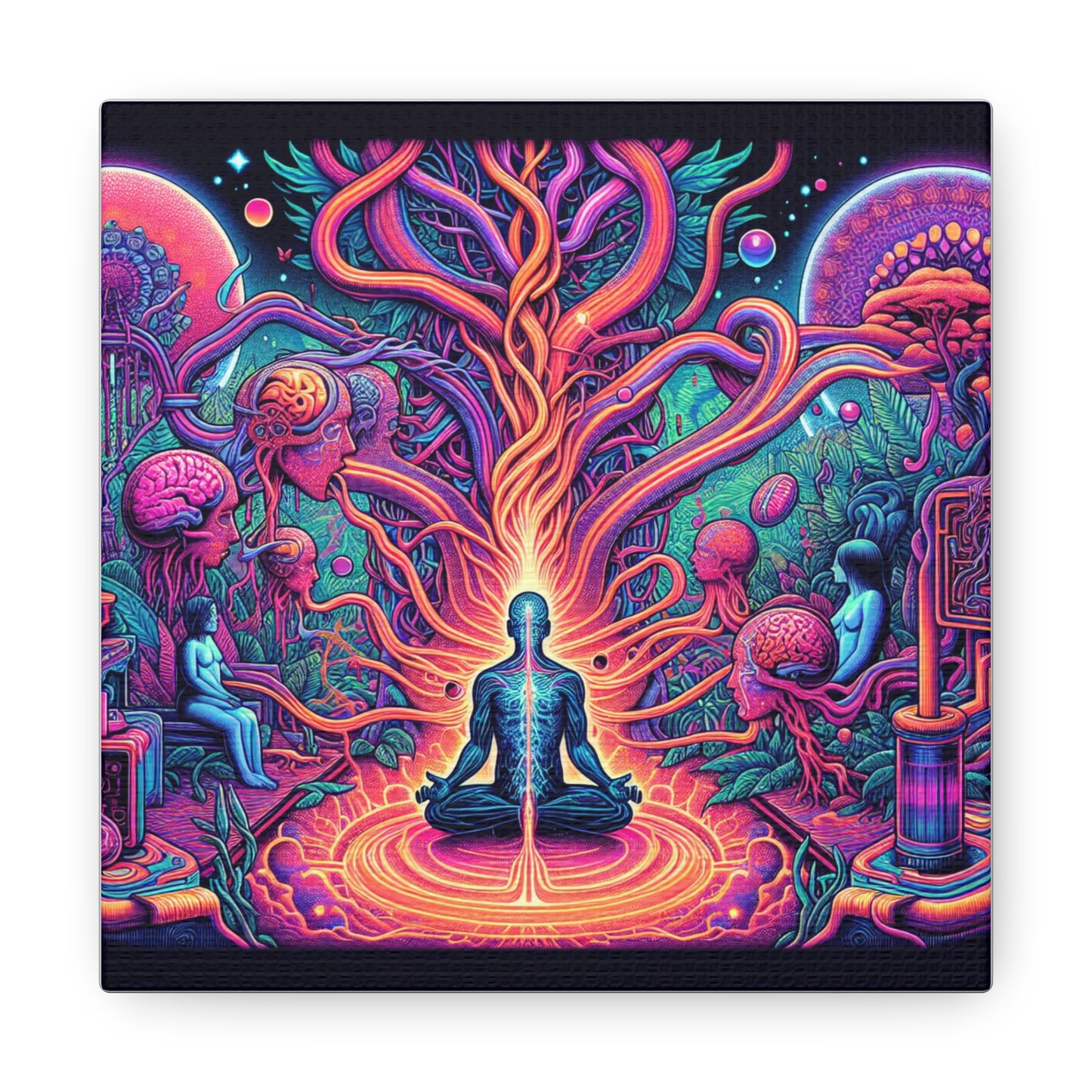 Fifth Dimension Ascension Canvas Wall Art