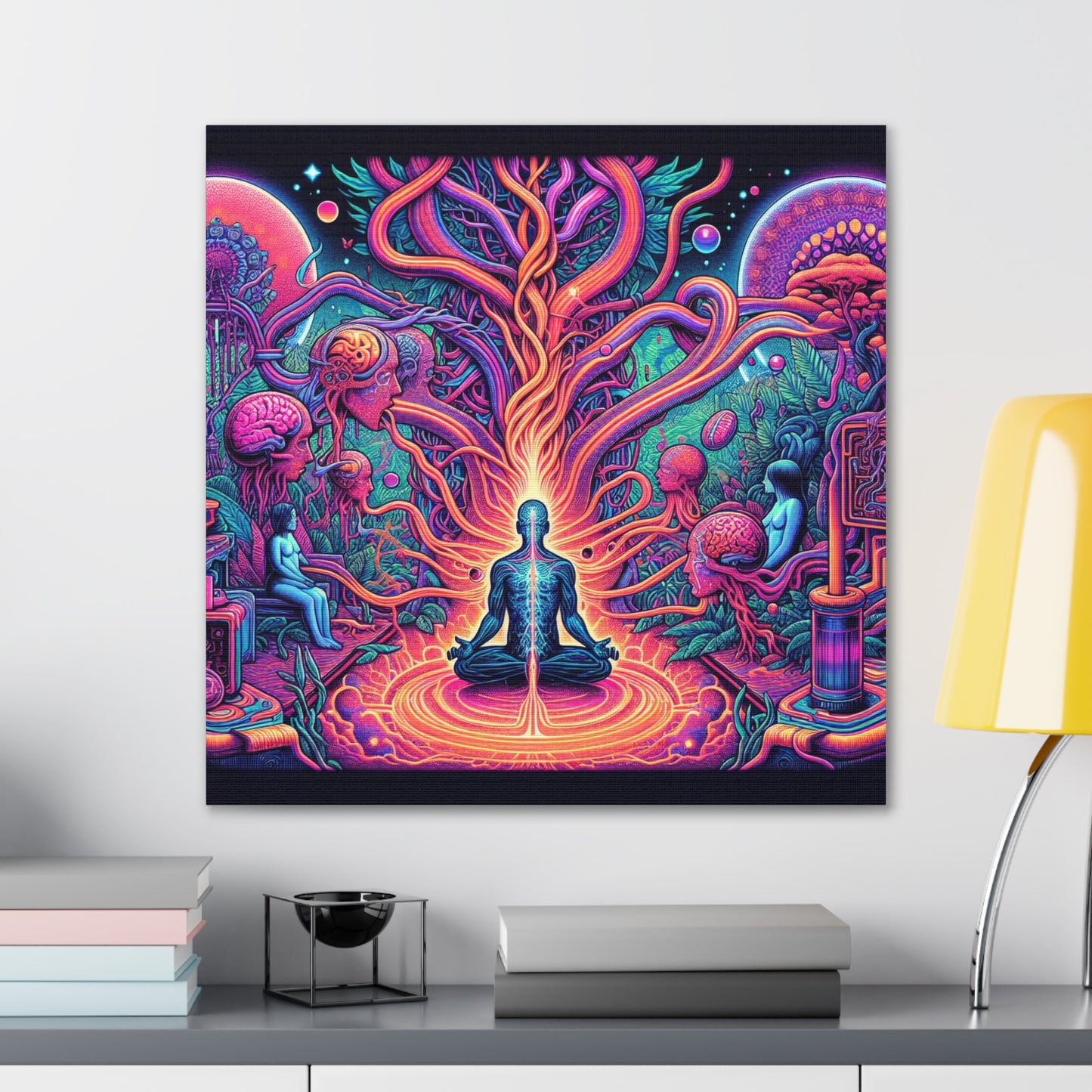 Fifth Dimension Ascension Canvas Wall Art