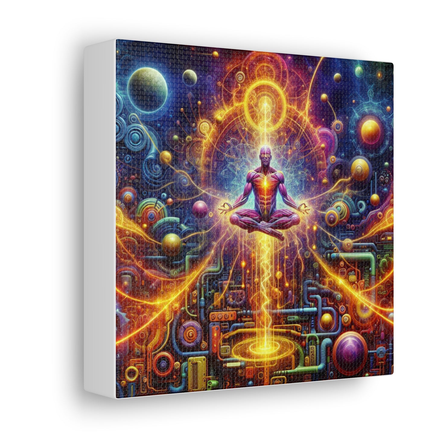 Fifth Dimension Ascension Canvas Wall Art