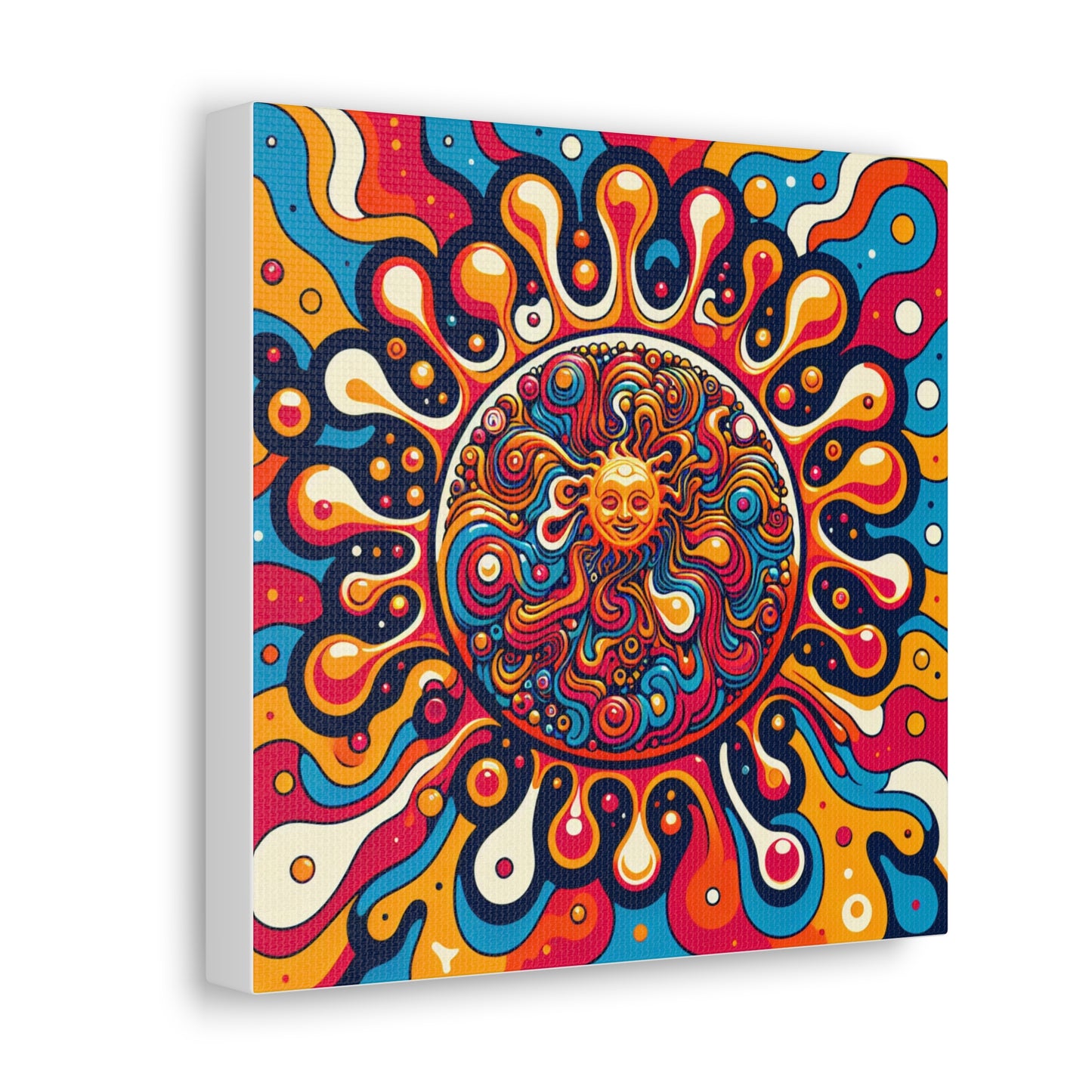 Sun Canvas Wall Art