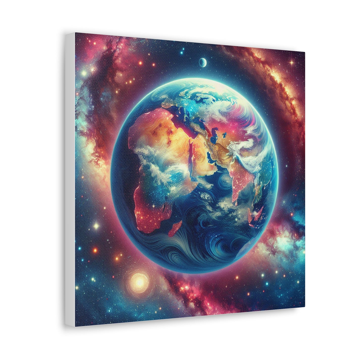 Planet Earth Canvas Wall Art