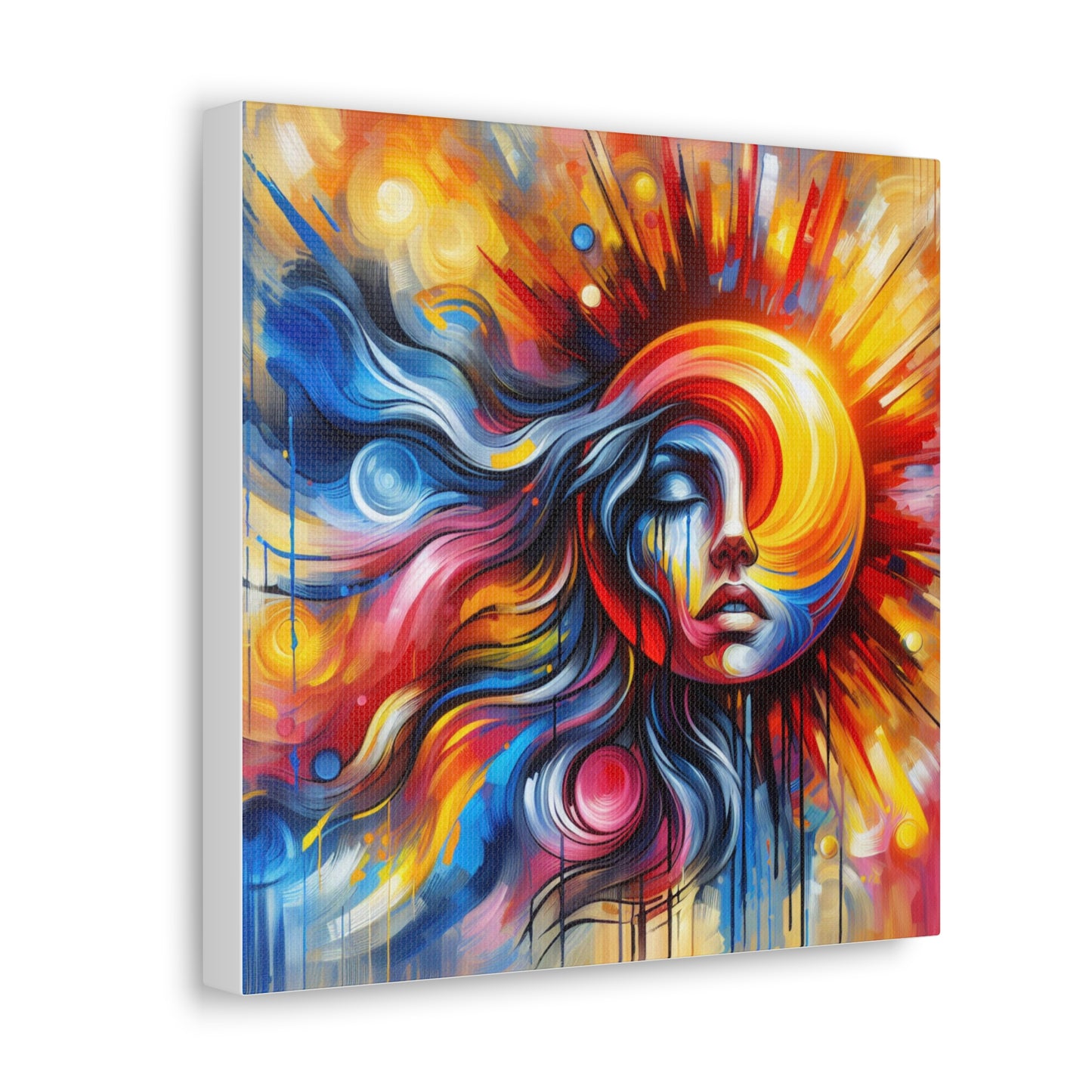 Sun Canvas Wall Art