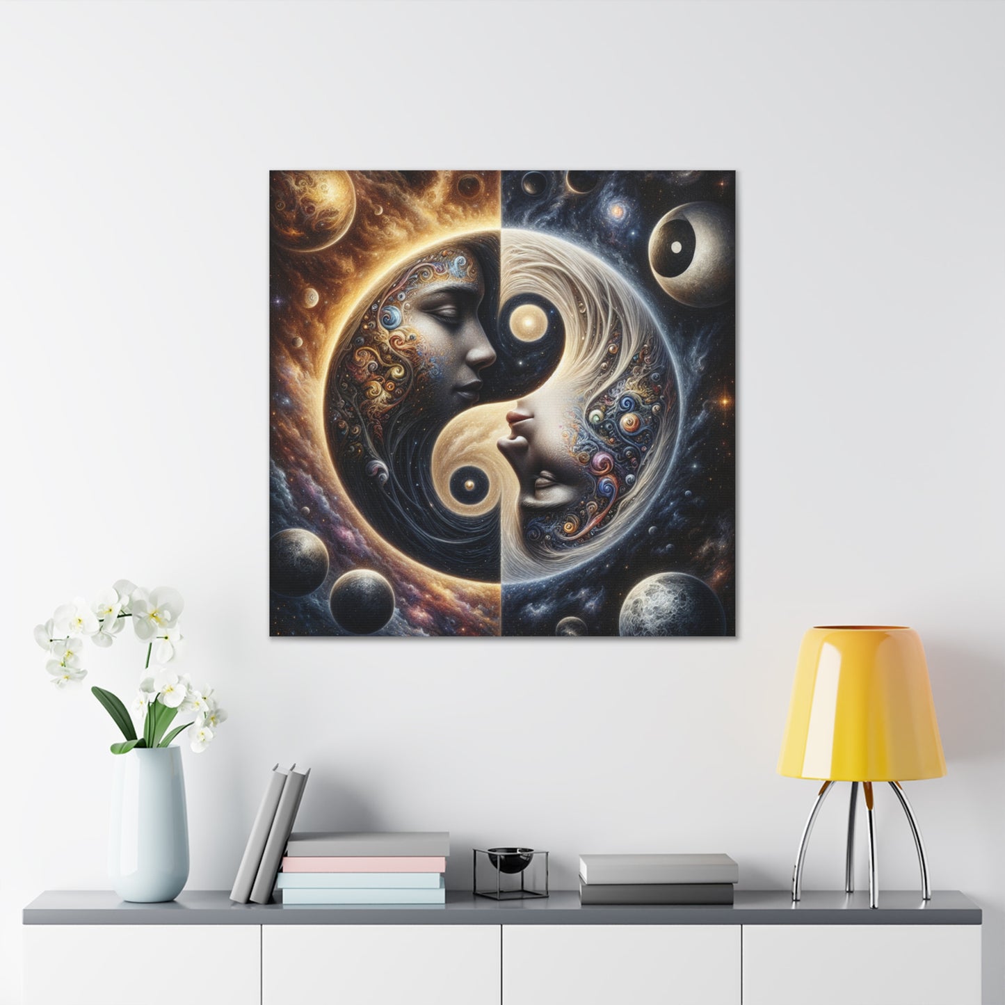 Yin Yang Canvas Wall Art