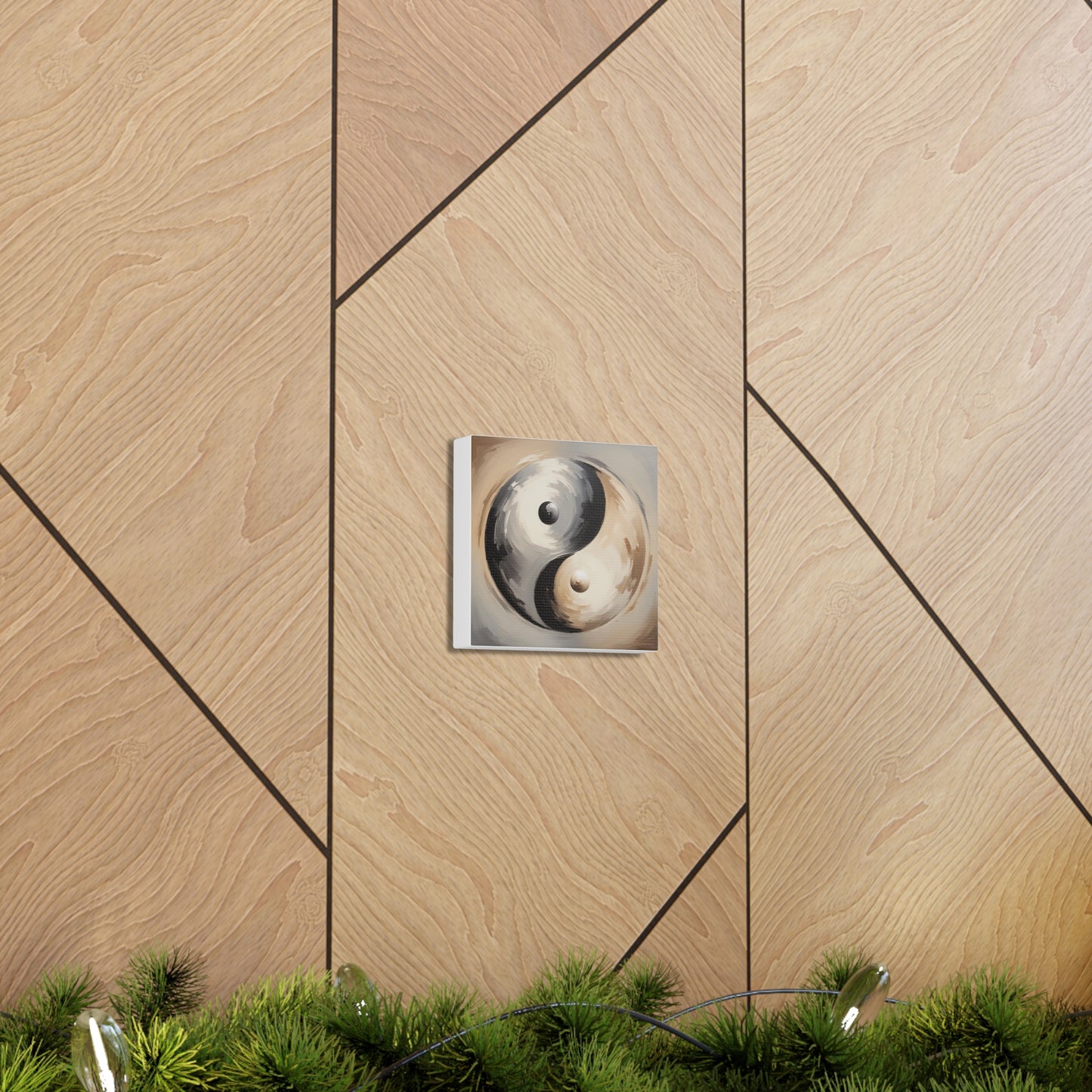 Ying Yang Canvas Wall Art