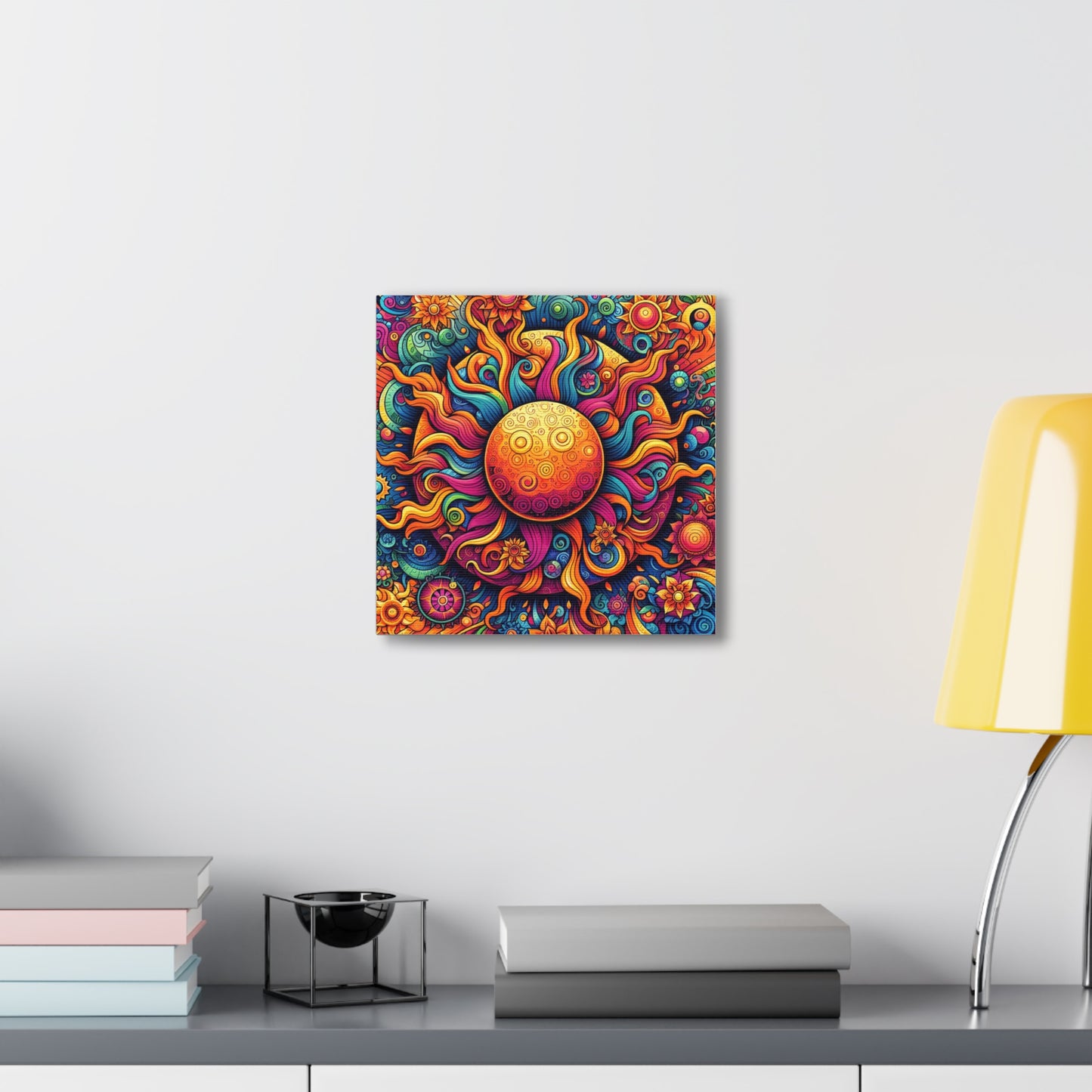 Sun Canvas Wall Art