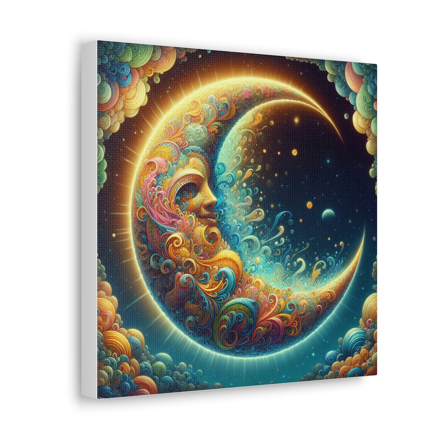 Half Moon Canvas Wall Art