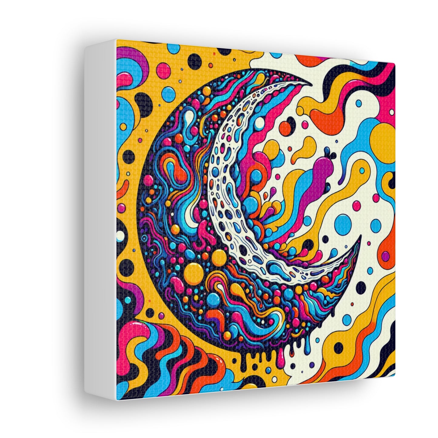 Half Moon Canvas Wall Art