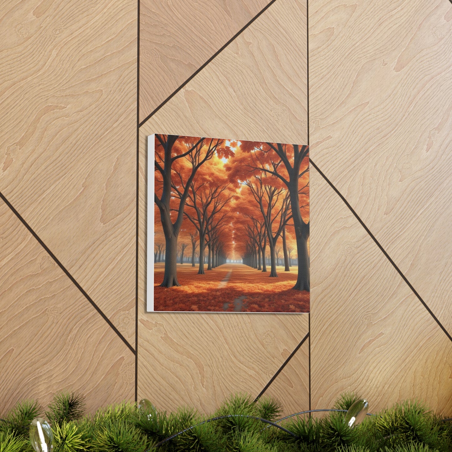 Maple Trees Canvas Wall Art