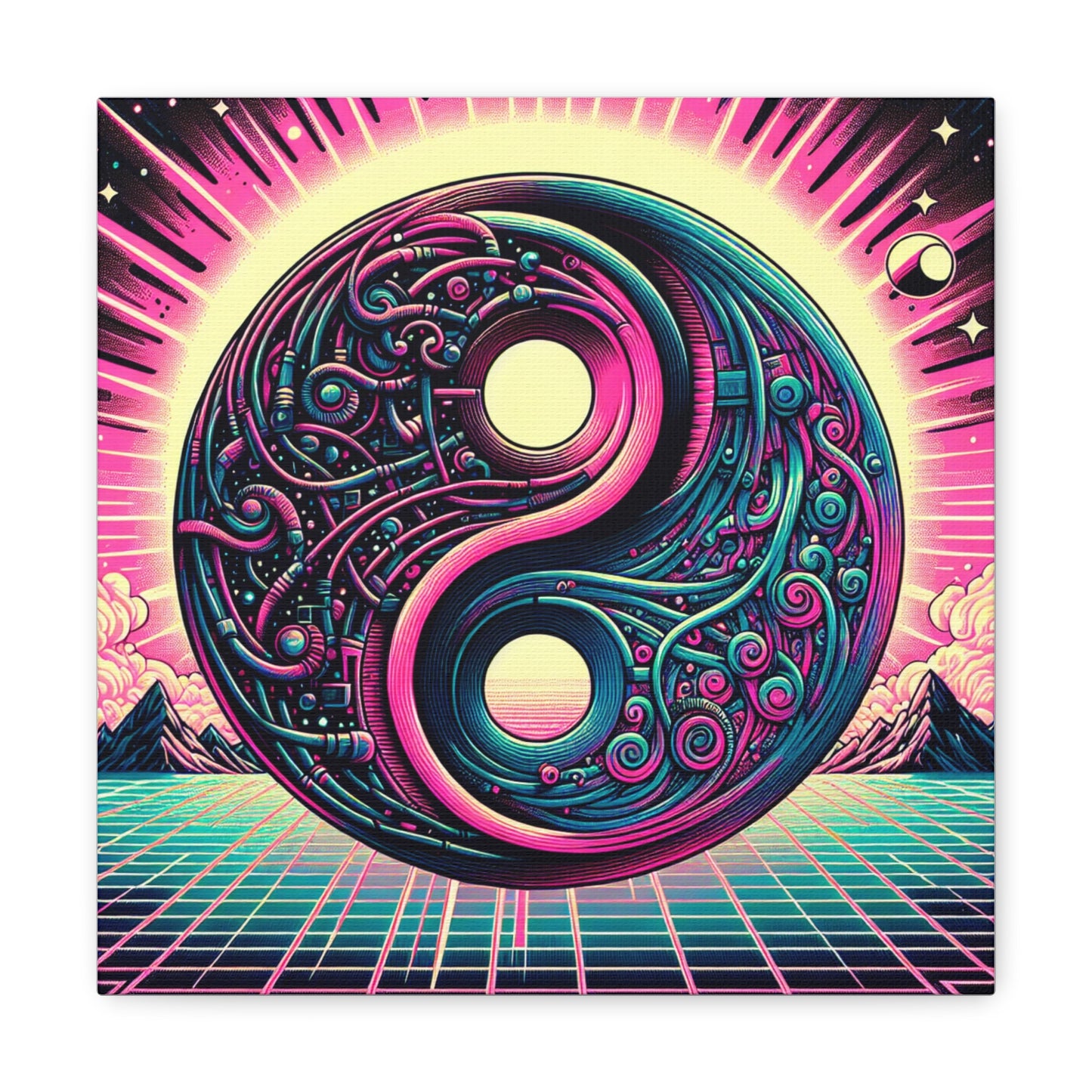 Yin Yang Canvas Wall Art