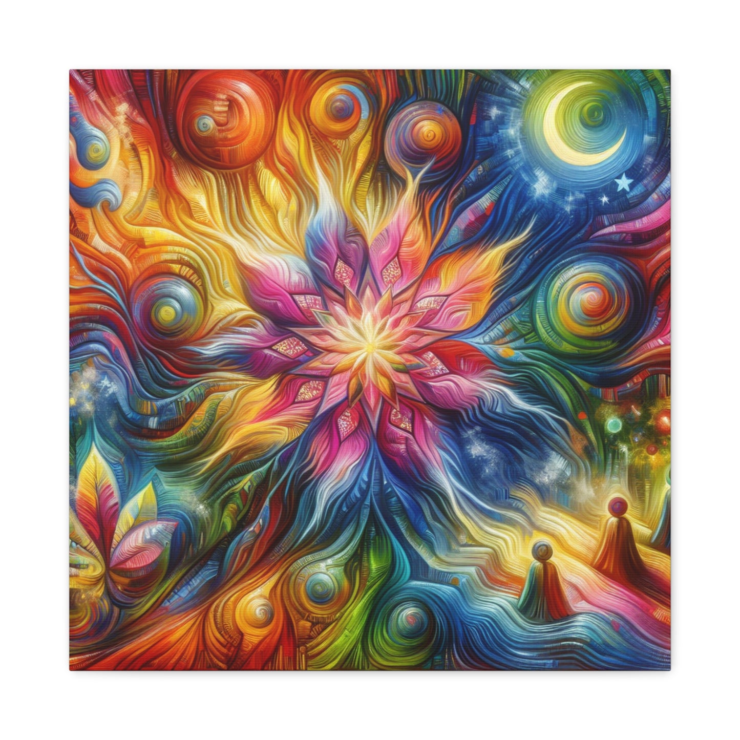 Fifth Dimension Ascension Canvas Wall Art