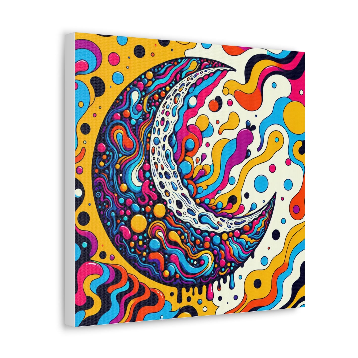 Half Moon Canvas Wall Art