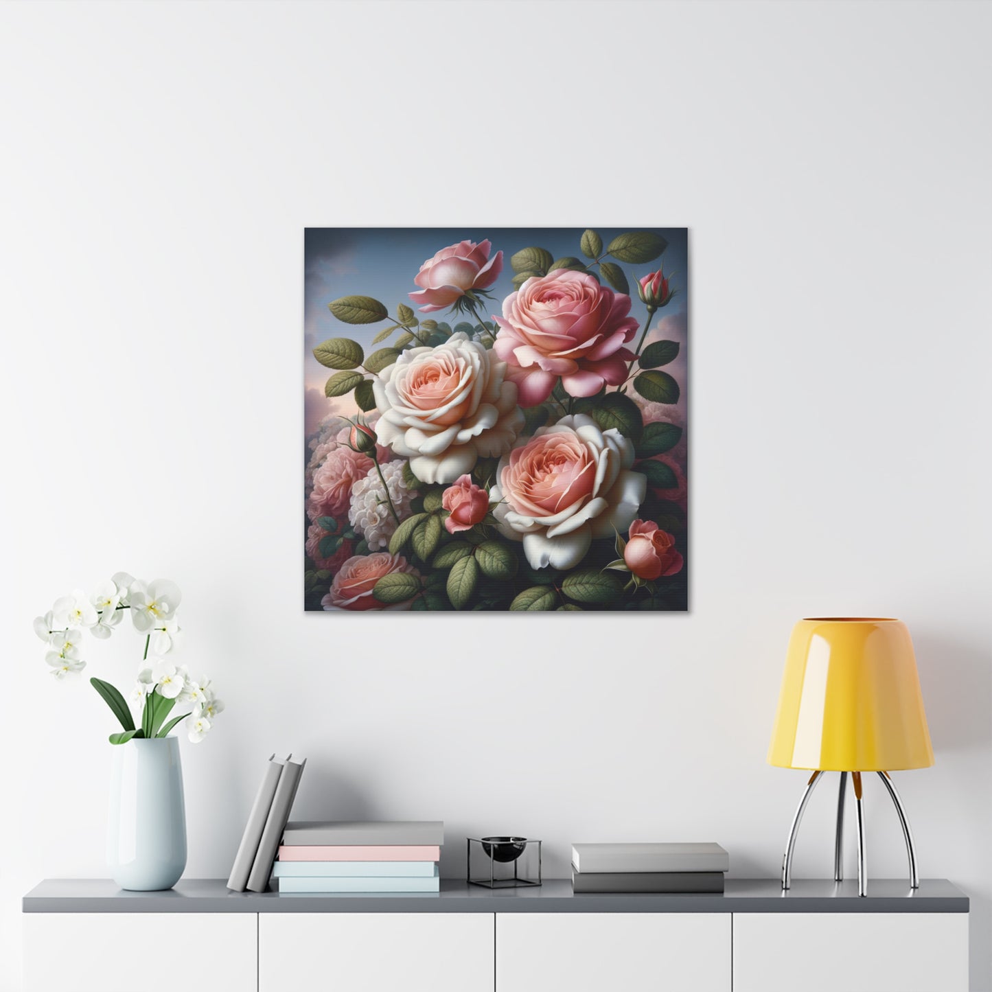 Roses Canvas Wall Art