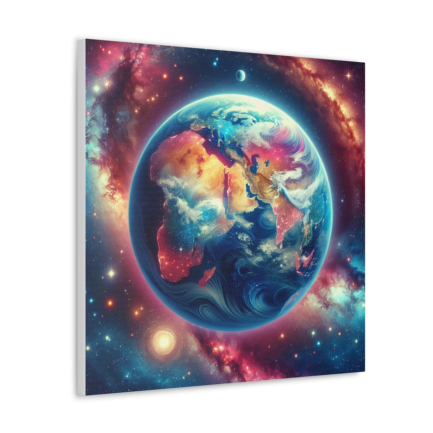 Planet Earth Canvas Wall Art