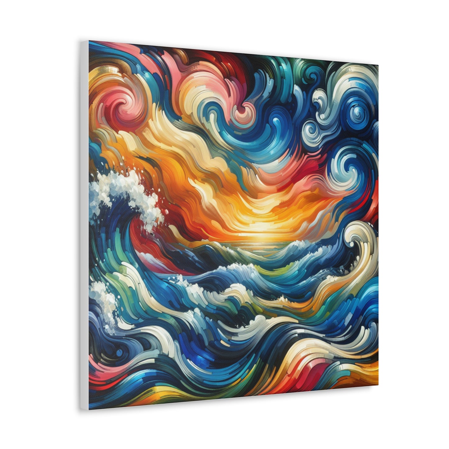 Ocean Waves Canvas Wall Art