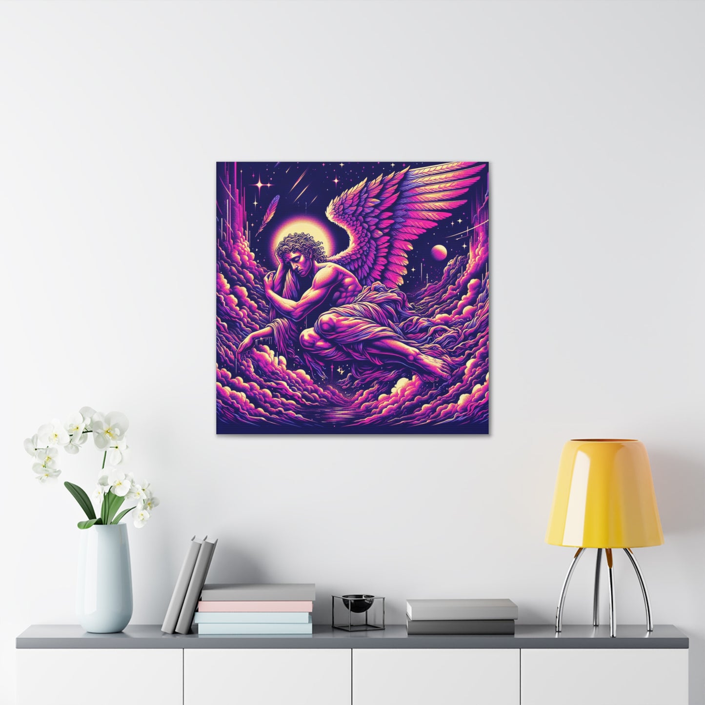 Fallen Angel Canvas Wall Art