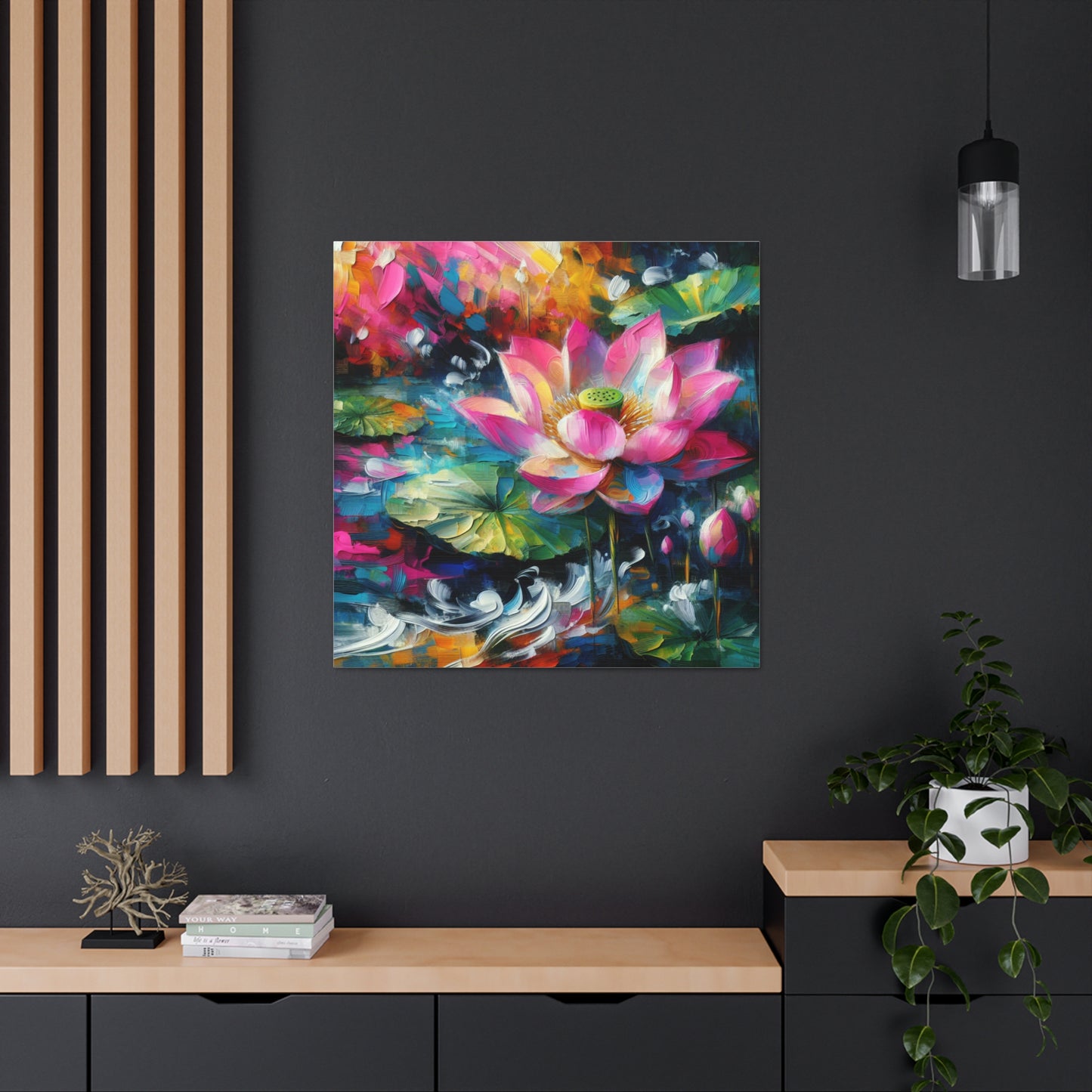 Lotus Canvas Wall Art