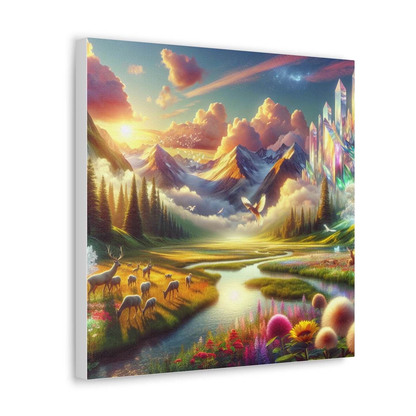 Heaven on Earth Canvas Wall Art