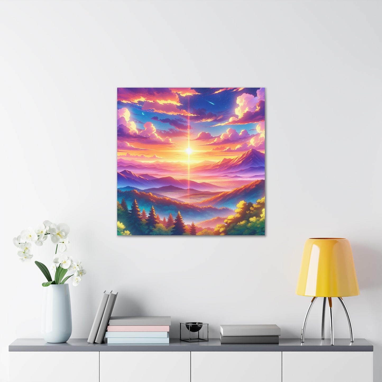 Majestic Sky Canvas Wall Art