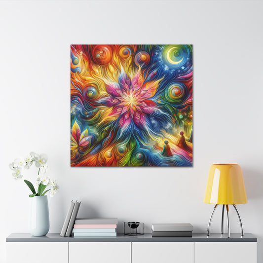 Fifth Dimension Ascension Canvas Wall Art