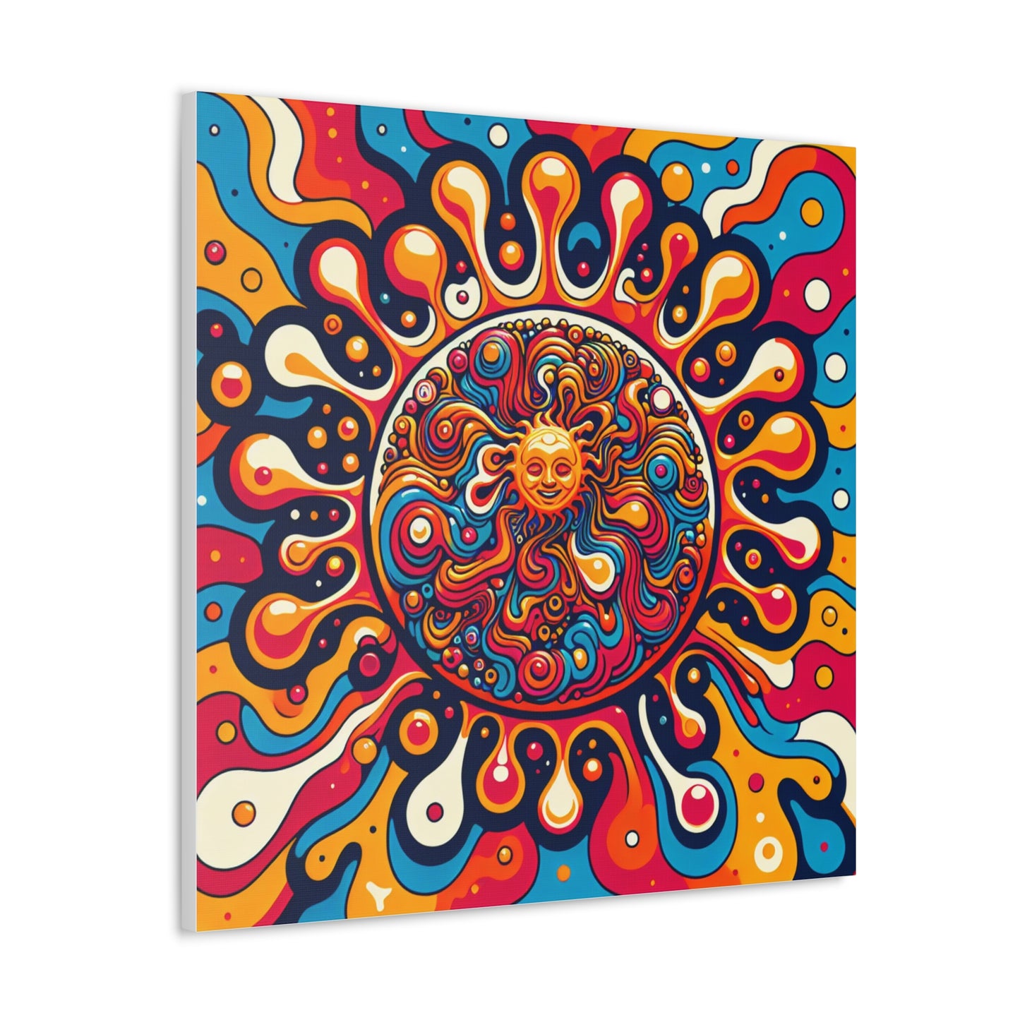 Sun Canvas Wall Art