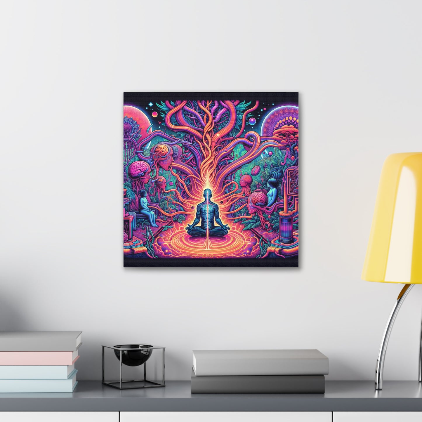 Fifth Dimension Ascension Canvas Wall Art