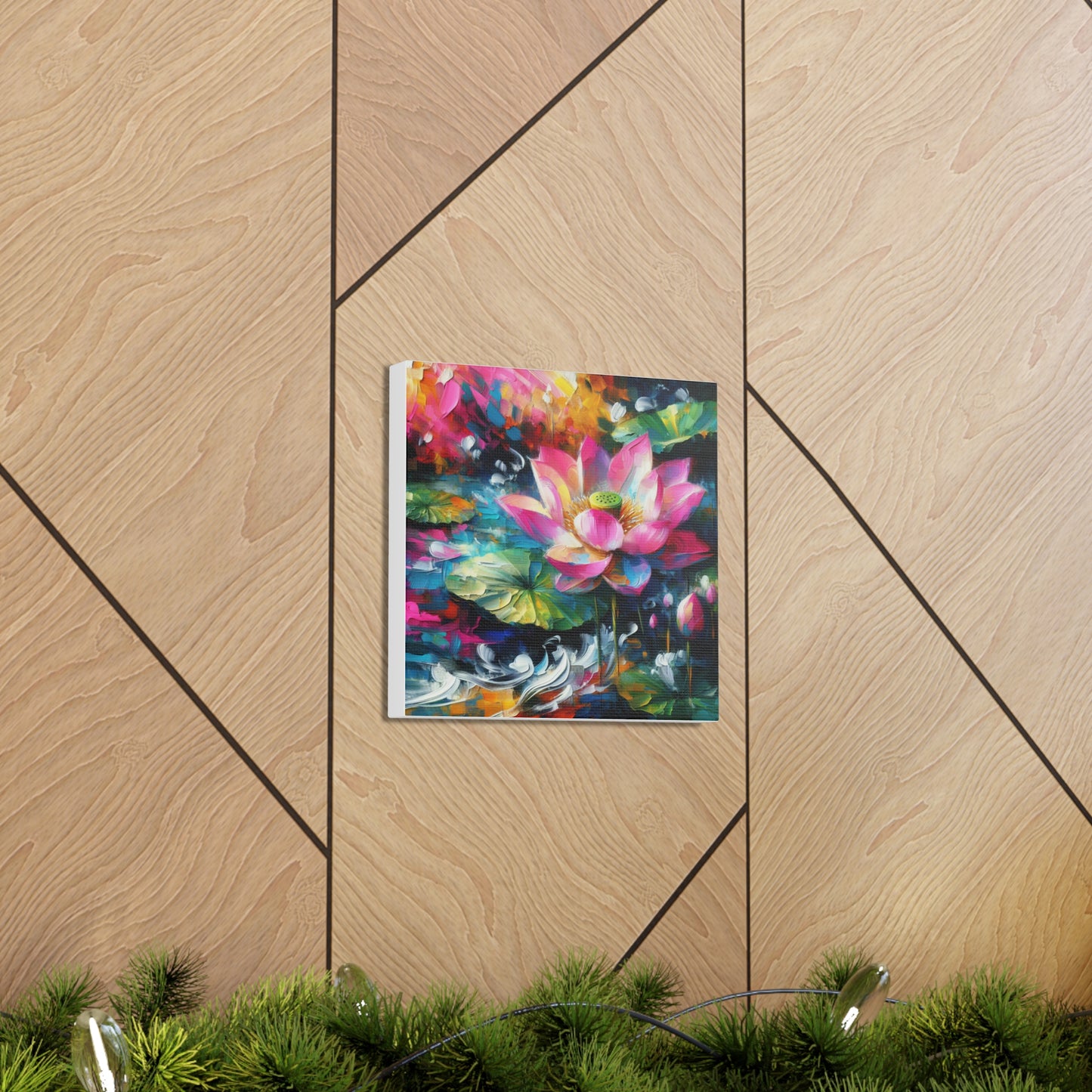 Lotus Canvas Wall Art