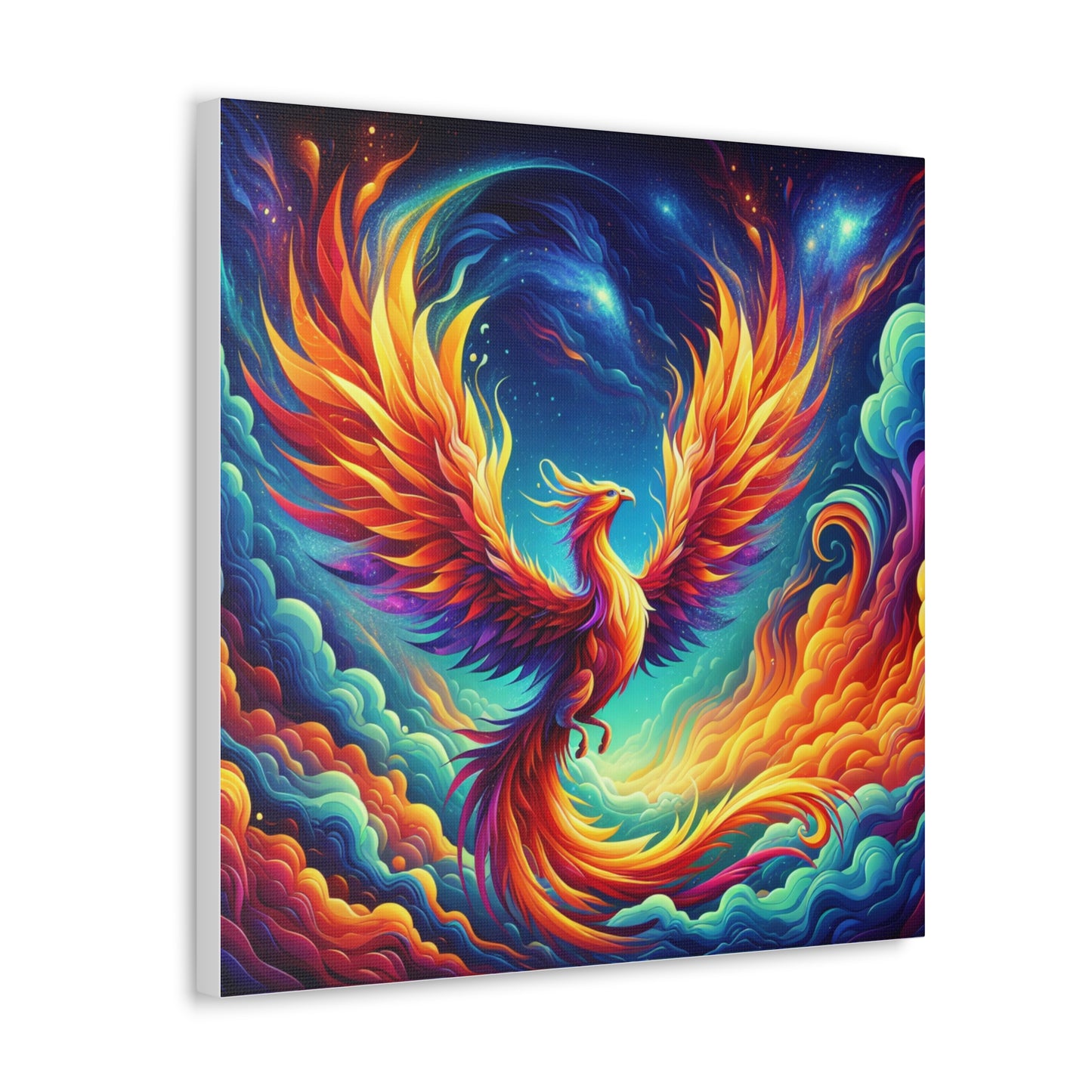 Phoenix Rising Canvas Wall Art