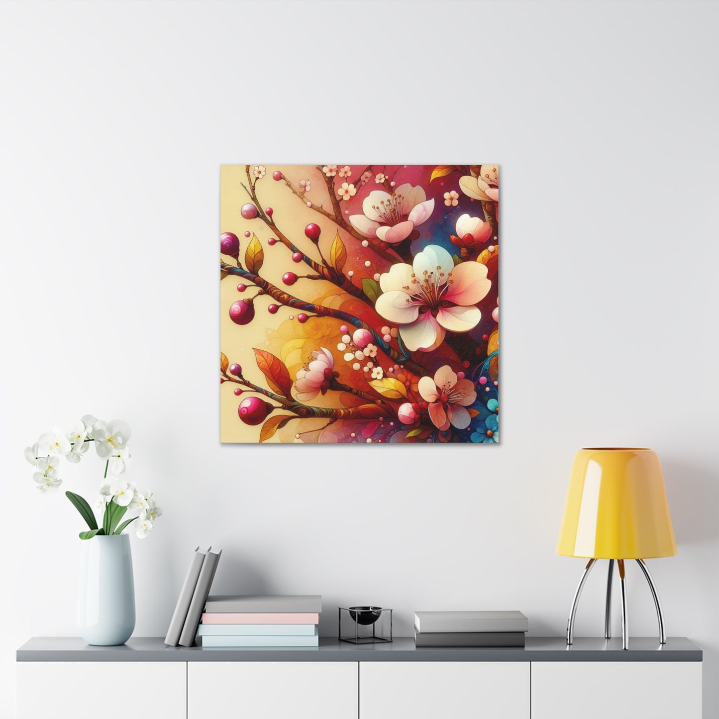 Cherry Blossom Canvas Wall Art