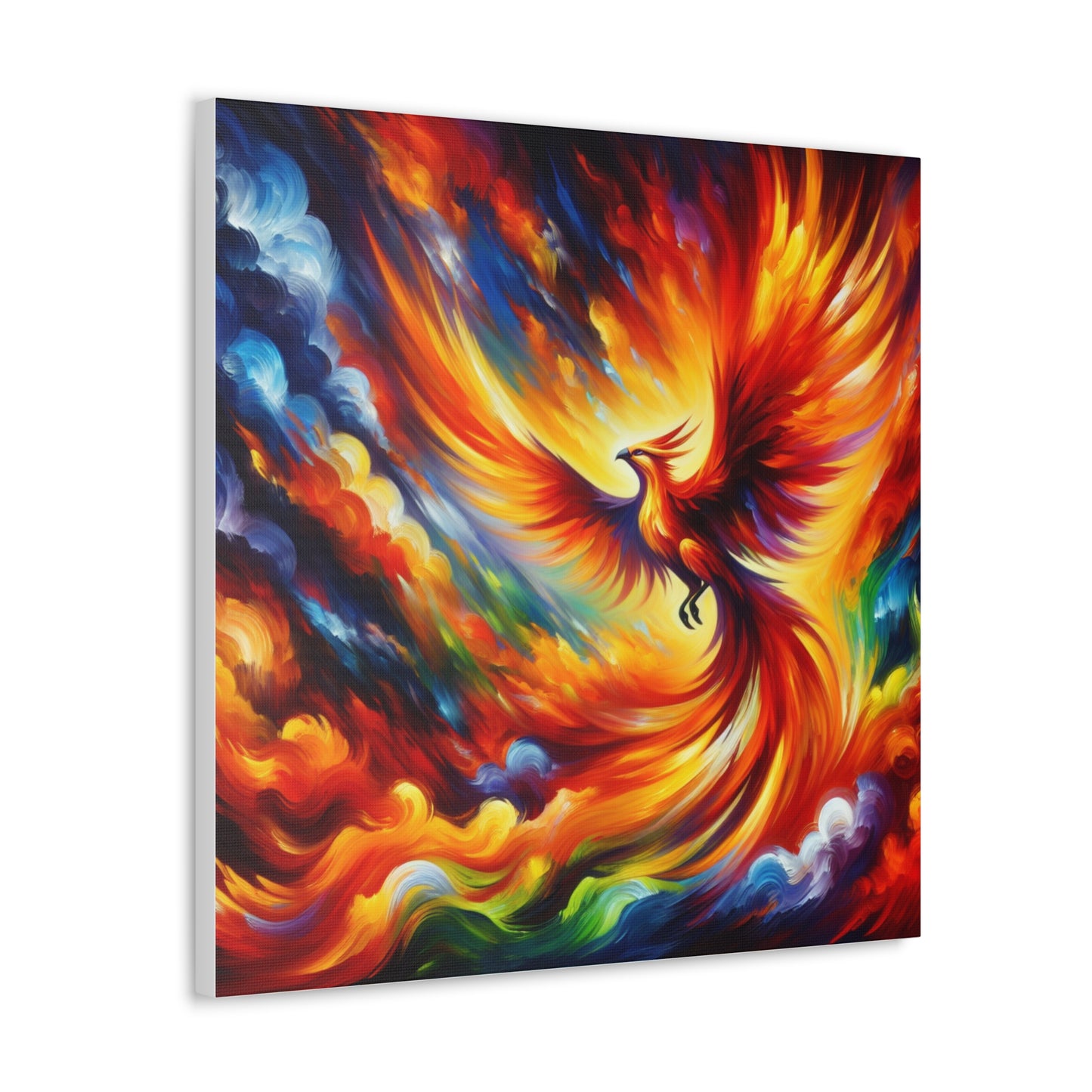 Phoenix Rising Canvas Wall Art