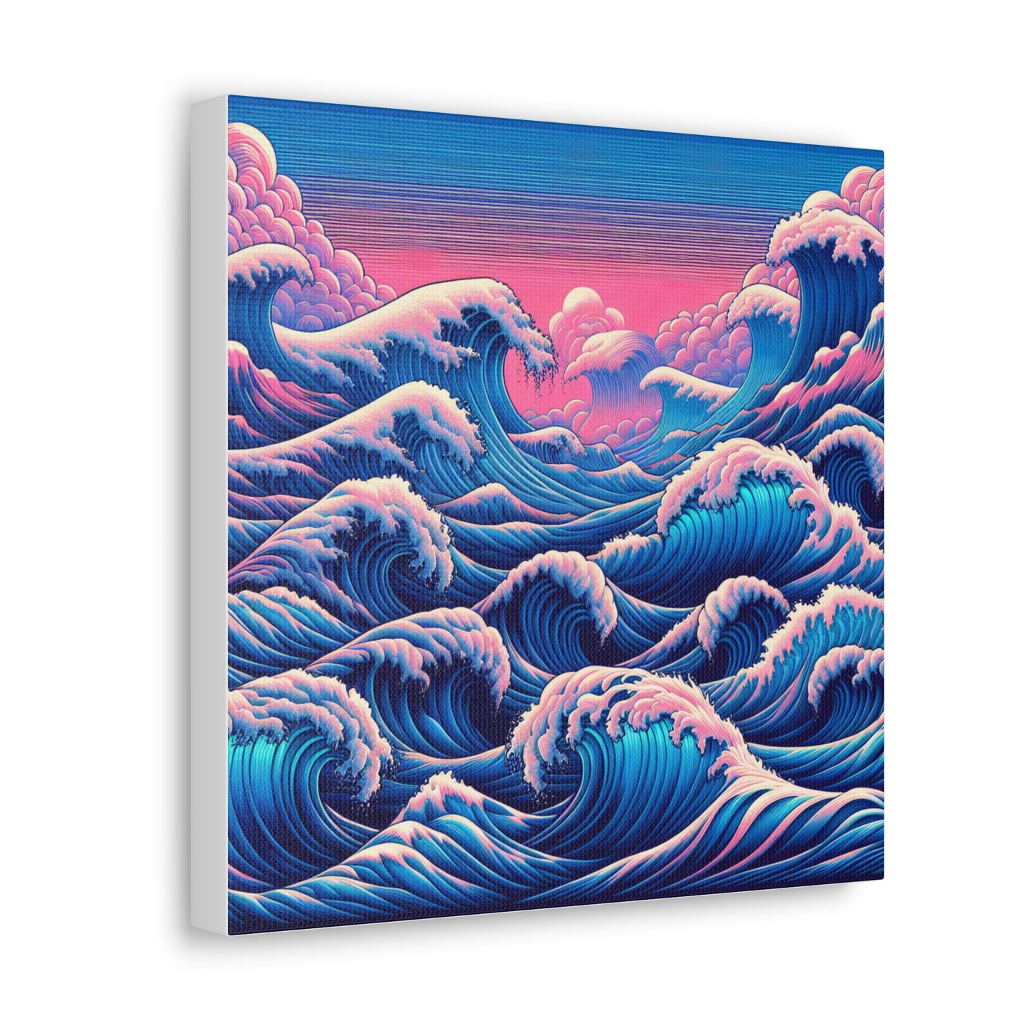 Ocean Waves Canvas Wall Art