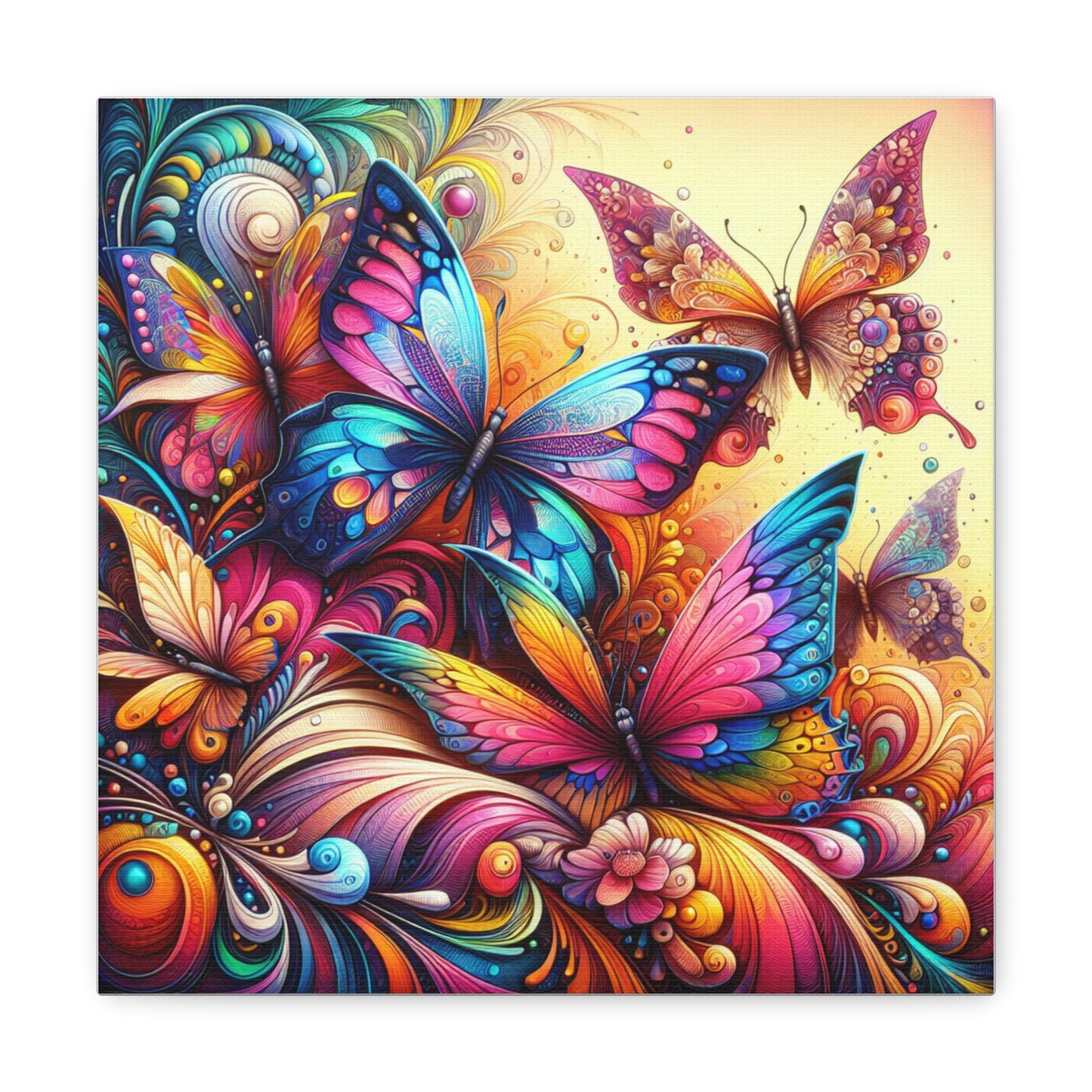 Butterflies Canvas Wall Art