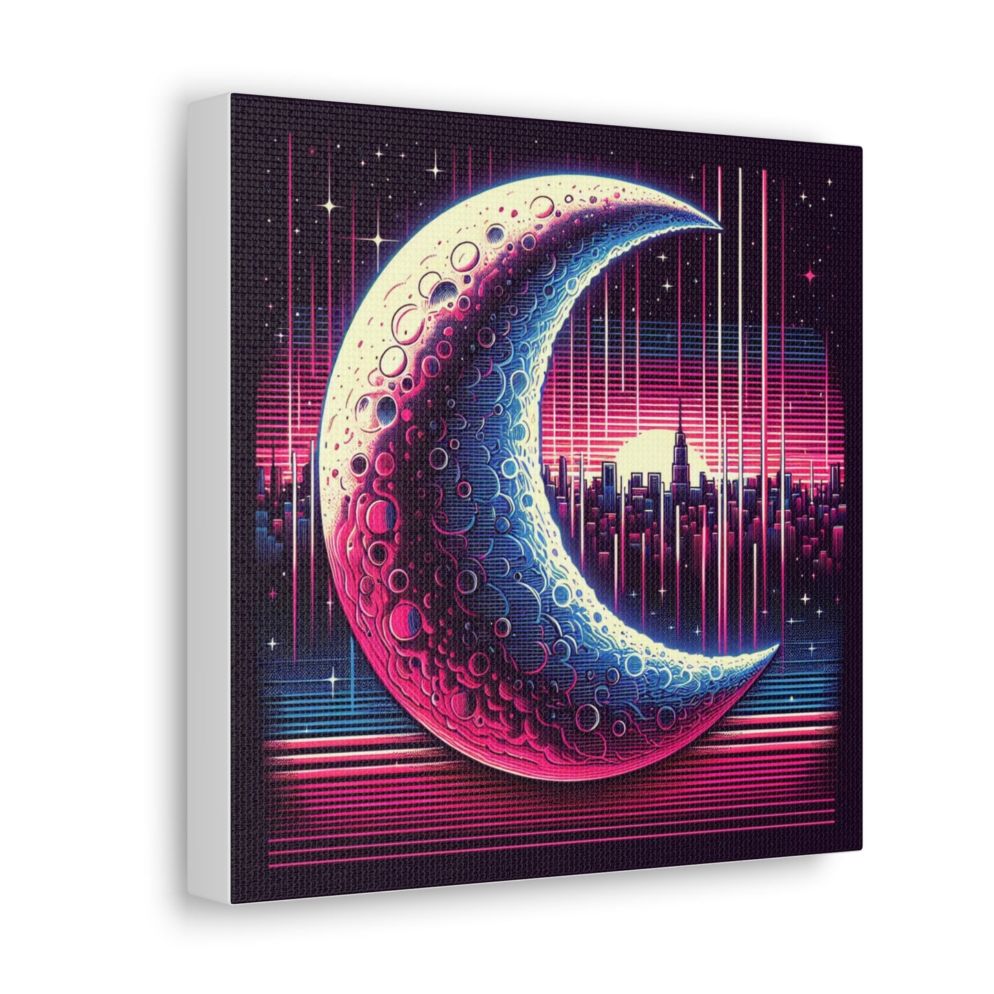 Half Moon Canvas Wall Art