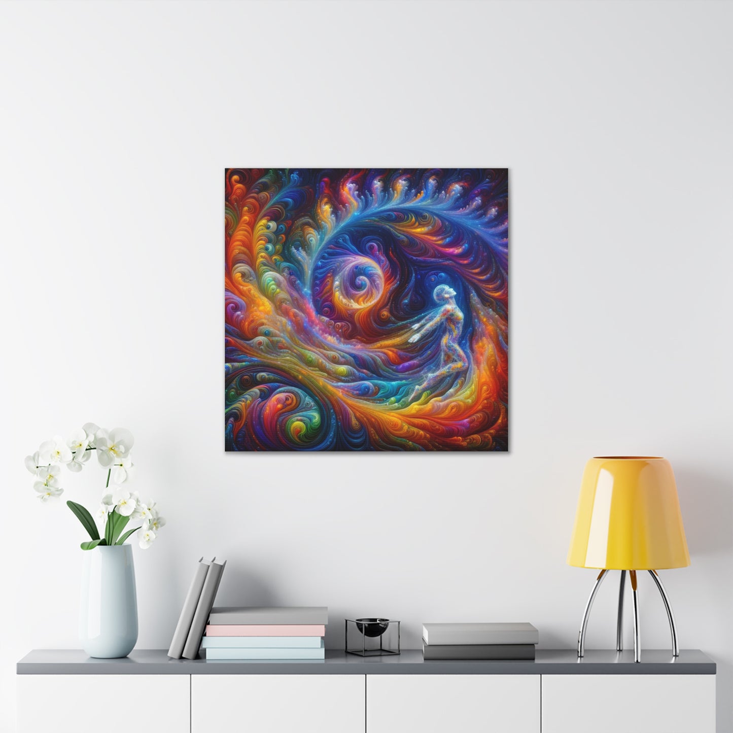 Fifth Dimension Ascension Canvas Wall Art