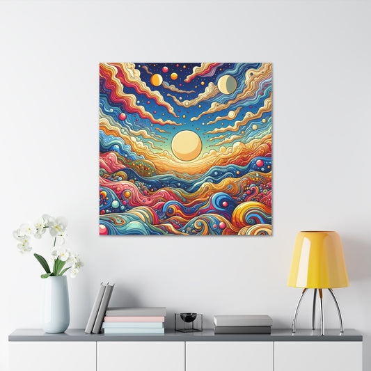 Majestic Sky Canvas Wall Art