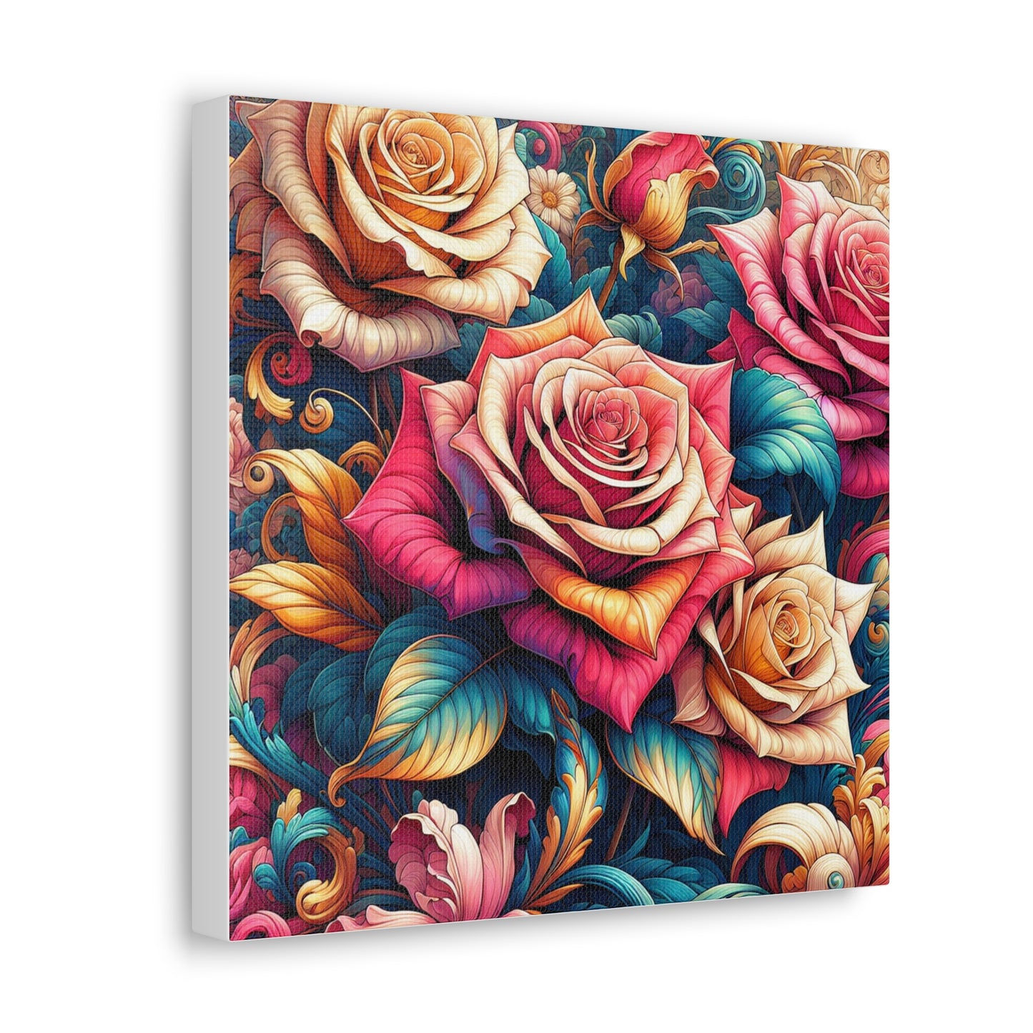 Roses Canvas Wall Art