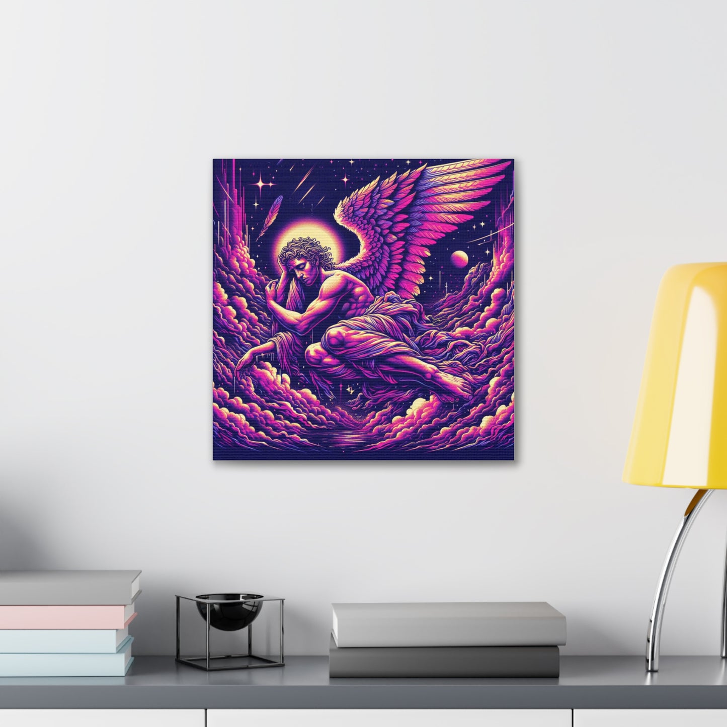 Fallen Angel Canvas Wall Art