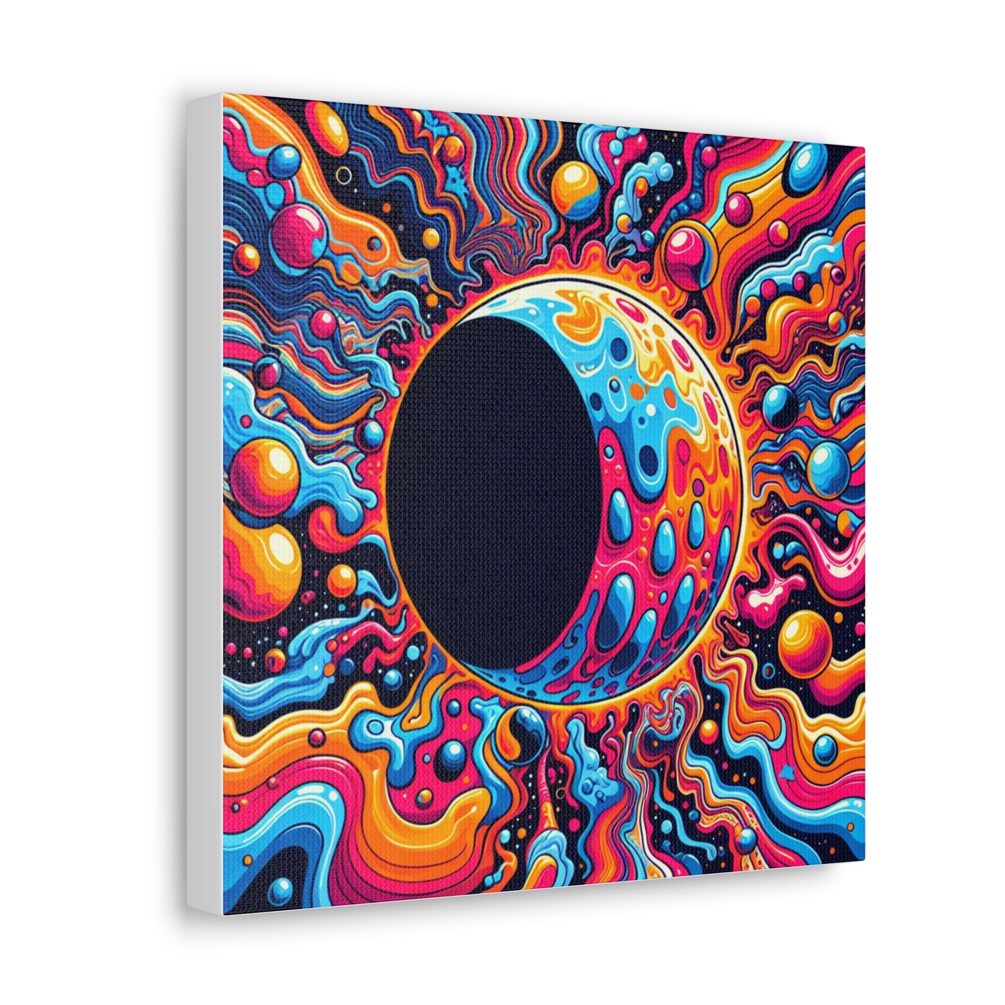 Lunar Eclipse Canvas Wall Art