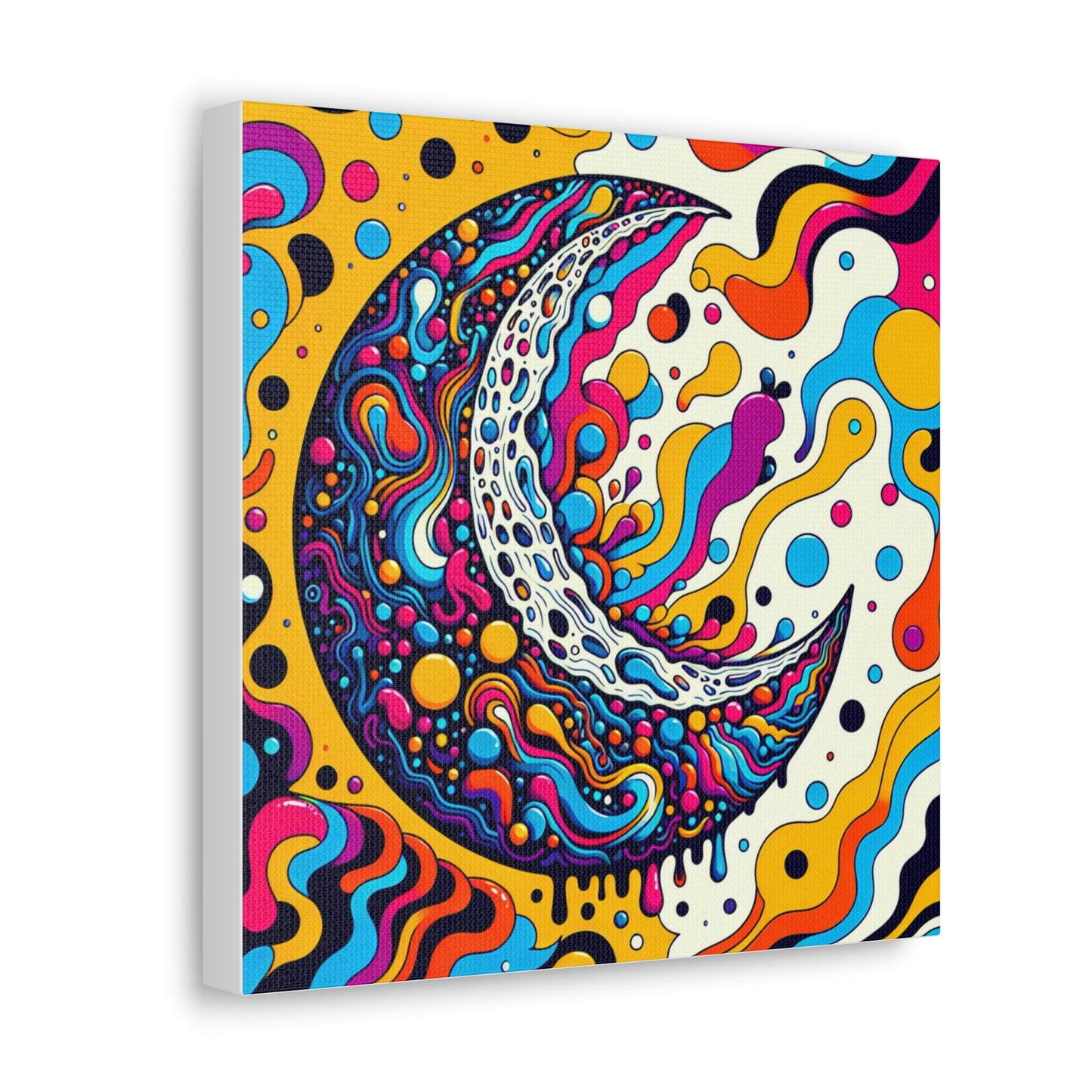 Half Moon Canvas Wall Art